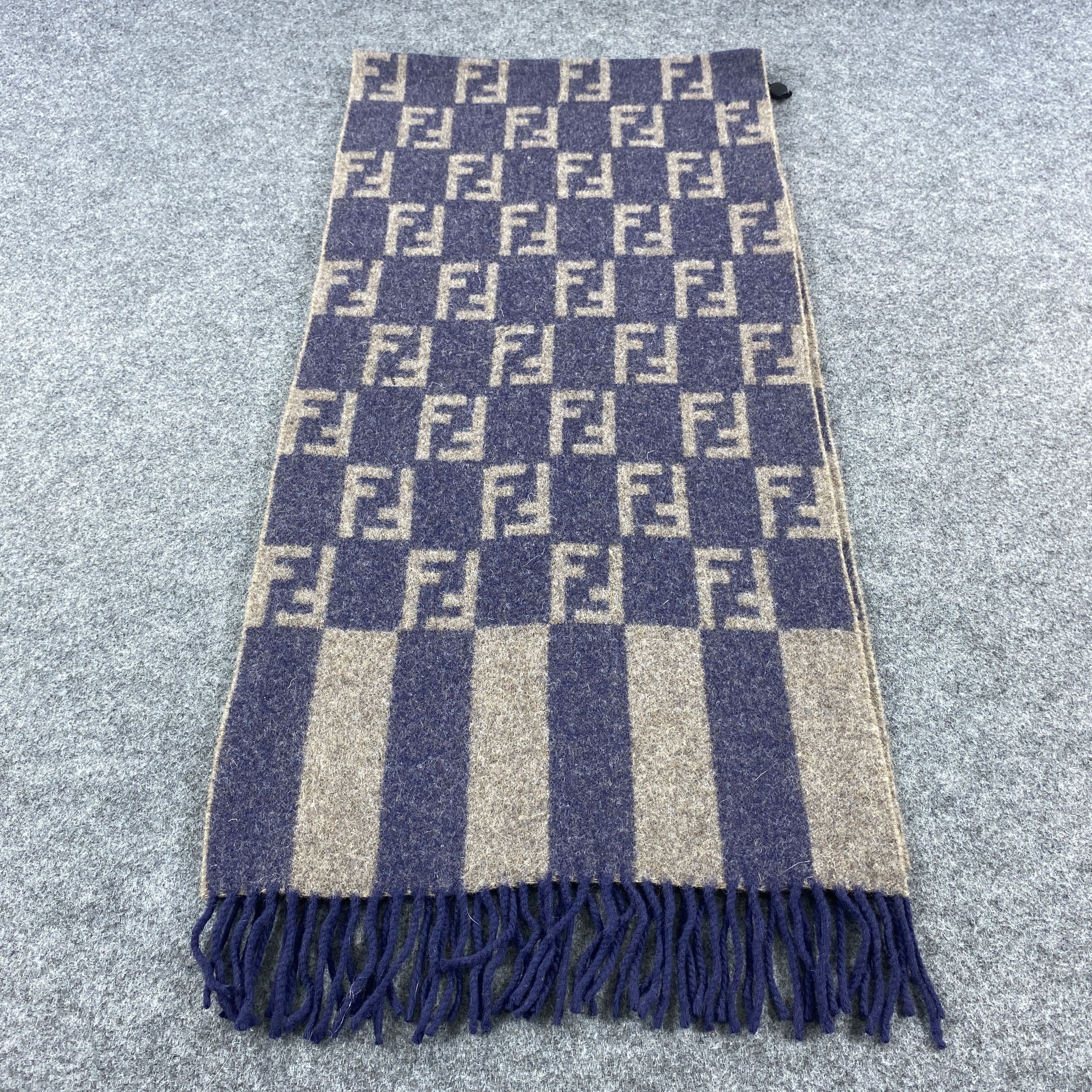 Fendi × Vintage GF10397 Fendi Scarf Neck Wear Muffler Size ONE SIZE - 4 Thumbnail