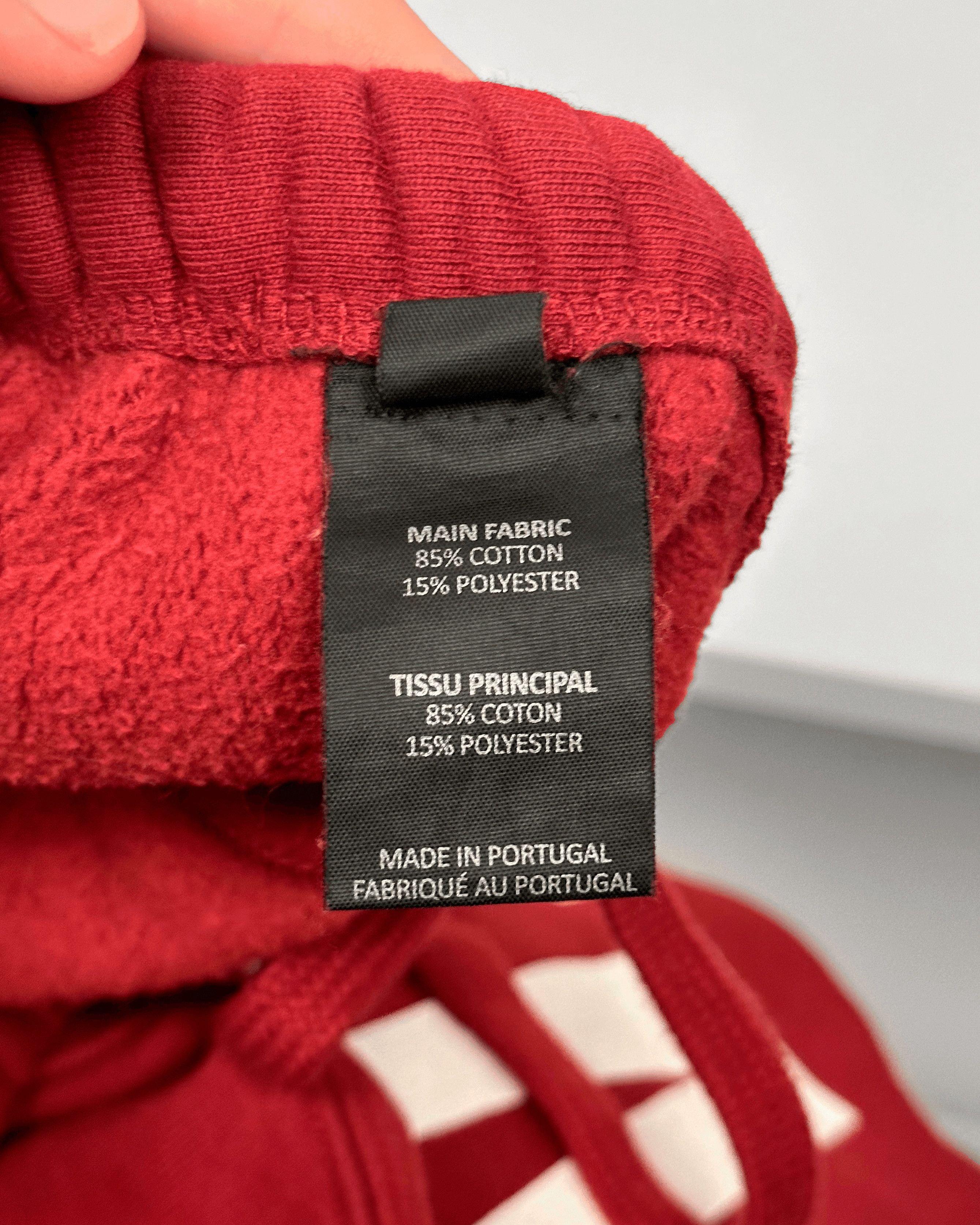 Vetements Vetements Burgundy Spellout Logo Sweatpants Size US 30 / EU 46 - 10 Thumbnail