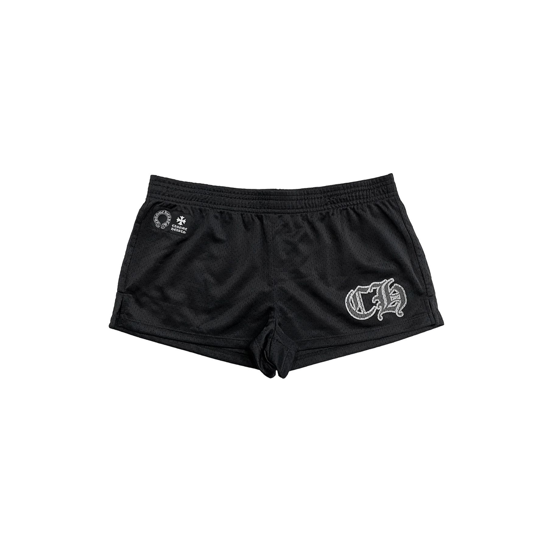 Chrome Hearts Black 22 CH Logo Mesh Shorts