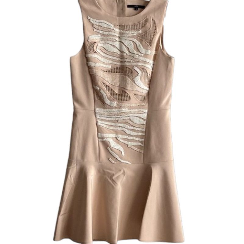 Tibi TIBI A-Line Crew Neck Mini Dress, US6 Size M / US 6-8 / IT 42-44 - 2 Thumbnail