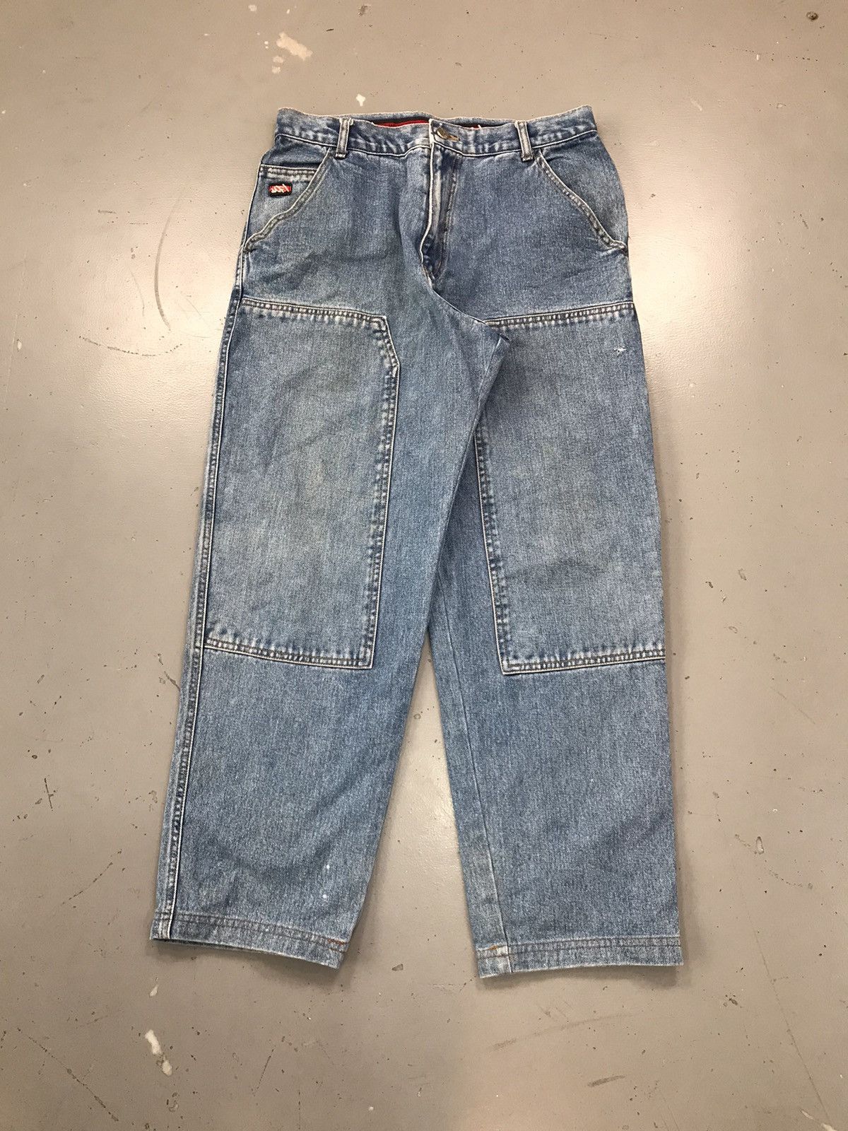 JNCO × Southpole × Vintage Vintage majah flavah double knee denim Size US 30 / EU 46 - 1 Thumbnail