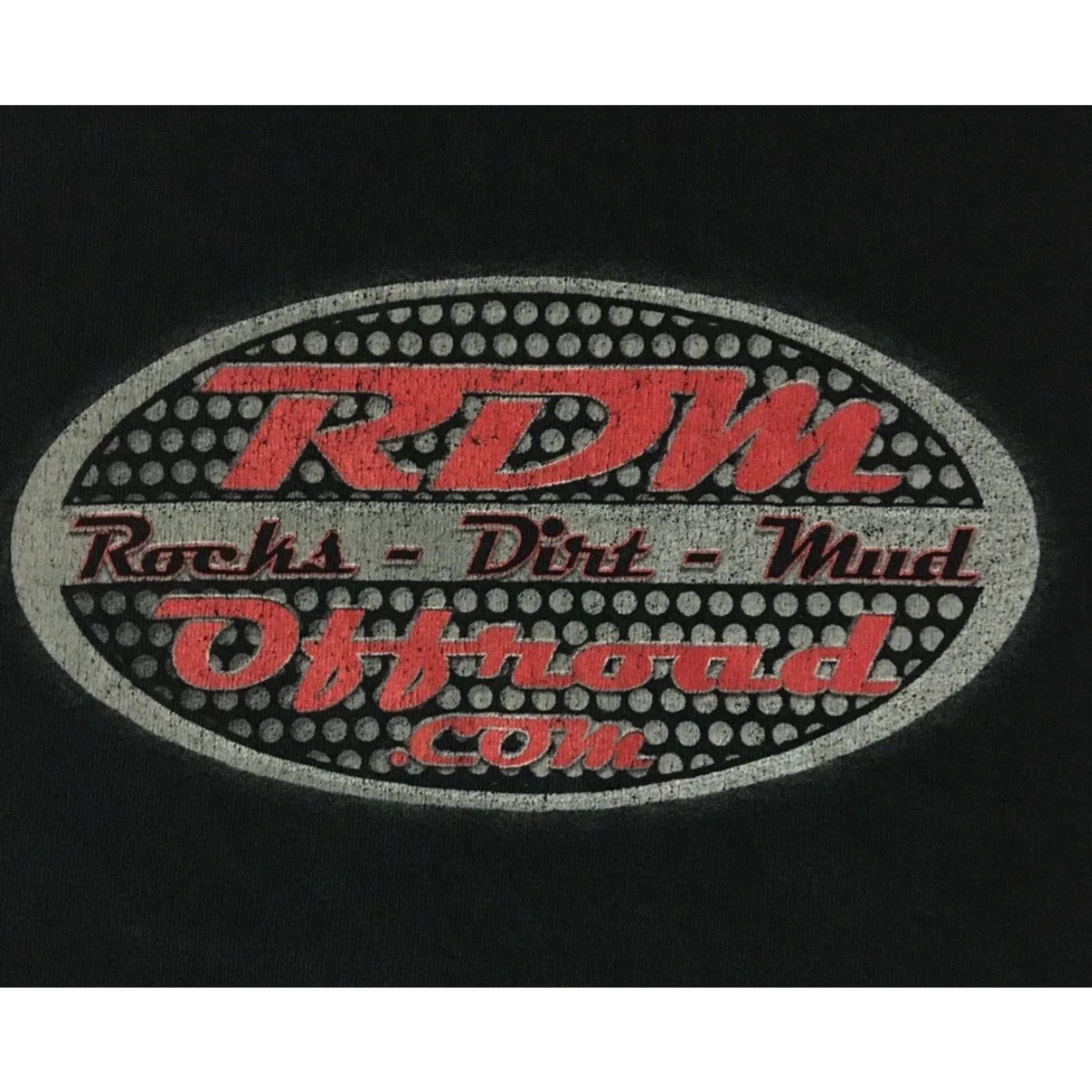 Vintage Vtg Dirt Bike T-Shirt MX Motocross Racing Black 2XL Short Sleeve Men Grunge 90s Vintage Rocks Dirt Mud Distressed Shirt XXL Size US XXL / EU 58 / 5 - 4 Thumbnail