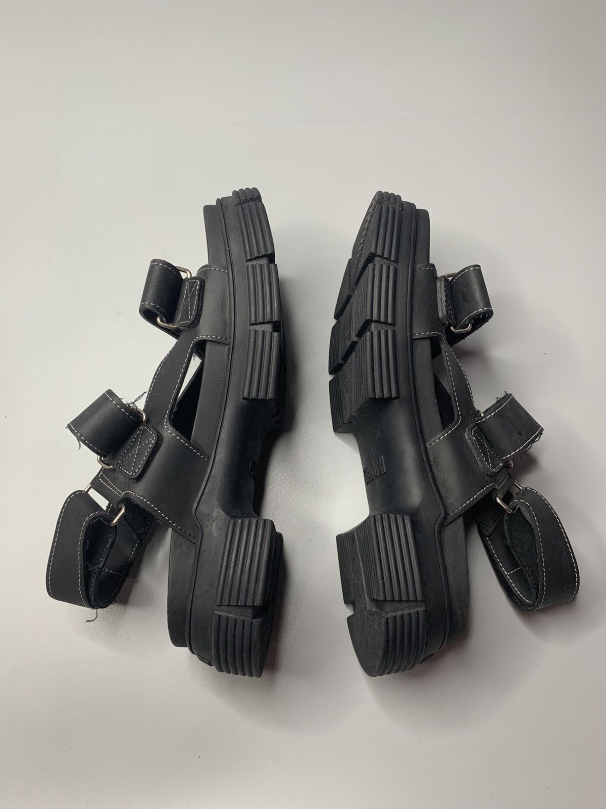 Ganni Ganni Recycled Rubber Sandals Size US 9 / IT 39 - 5 Thumbnail