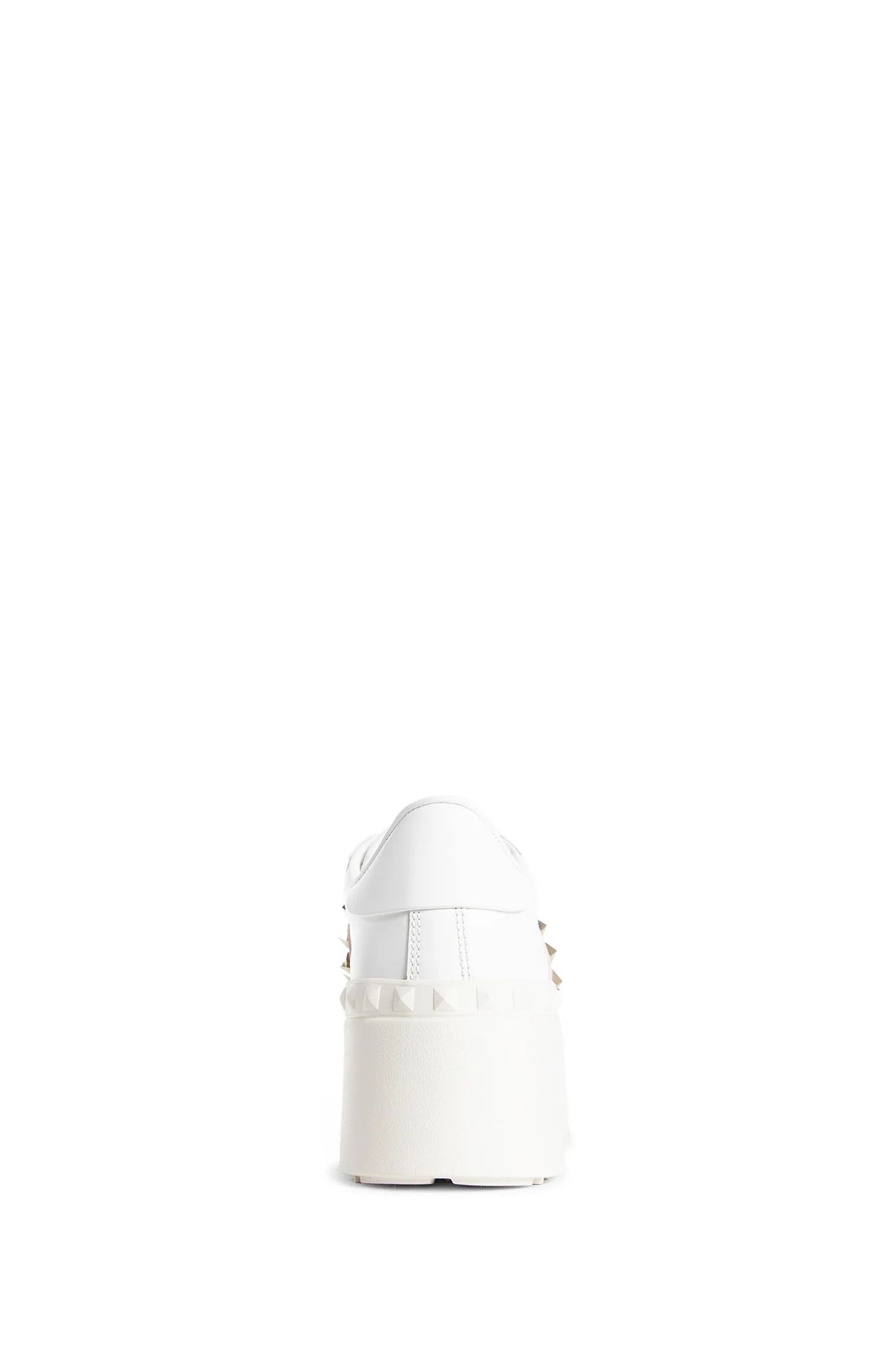 Valentino o1s22i1n0924 Open Rockstud Untitled Sneakers in White Size US 6 / IT 36 - 3 Thumbnail
