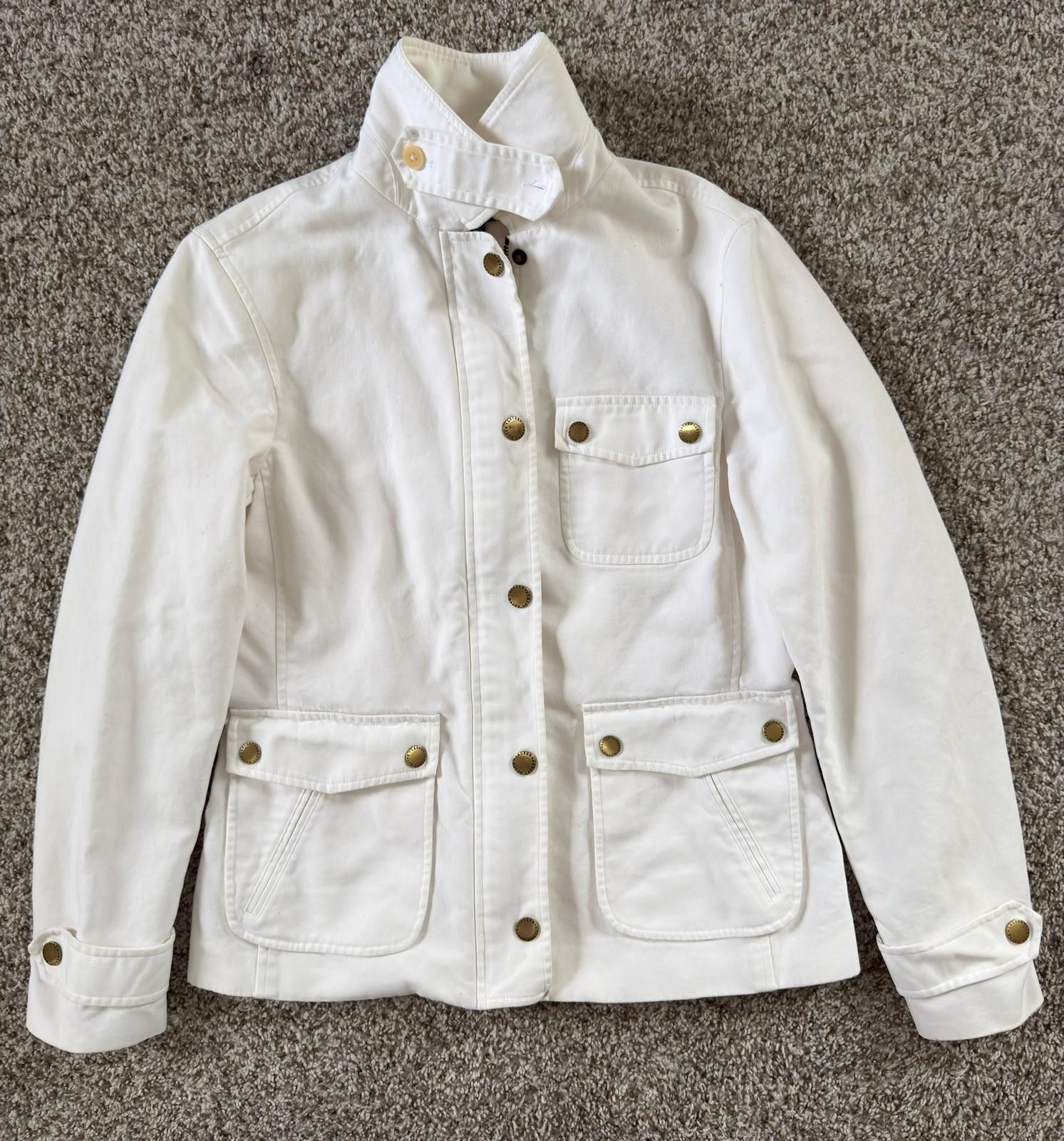 Lauren Ralph Lauren Vintage Lauren Ralph Lauren White Utility Jacket - Women's S Size S / US 4 / IT 40 - 3 Thumbnail