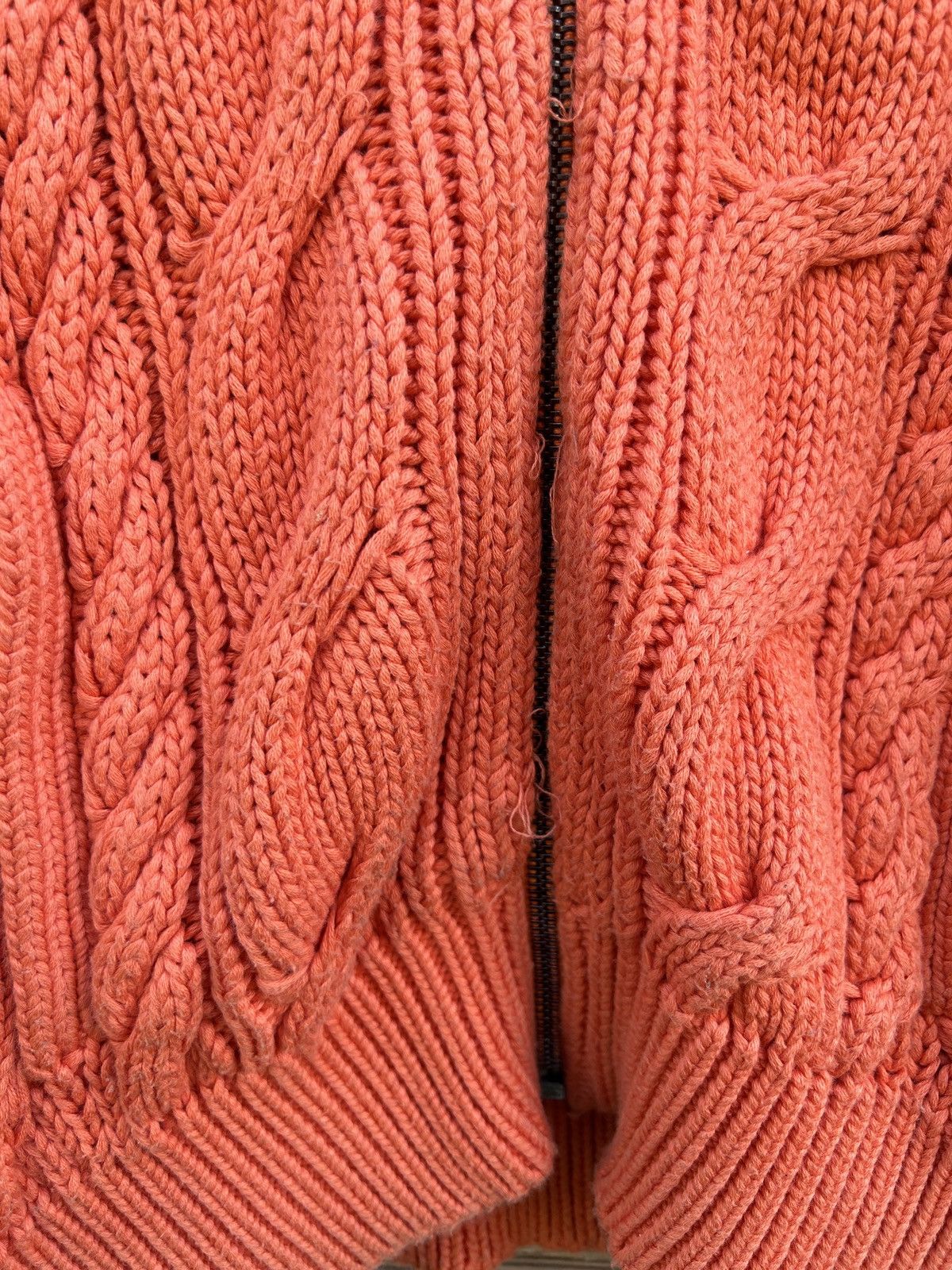 Polo Ralph Lauren Vintage Polo By Ralph Lauren Cable Knit Zippered Sweater Size M / US 6-8 / IT 42-44 - 5 Thumbnail