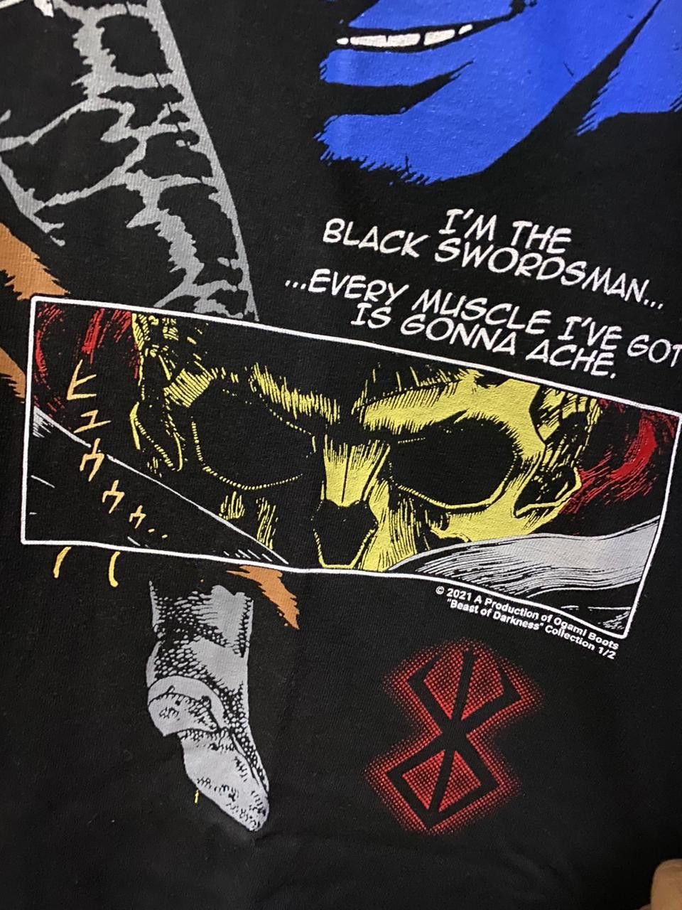 Anime × Japanese Brand Berserk Beast of Darkness T-Shirt Size US L / EU 52-54 / 3 - 8 Thumbnail