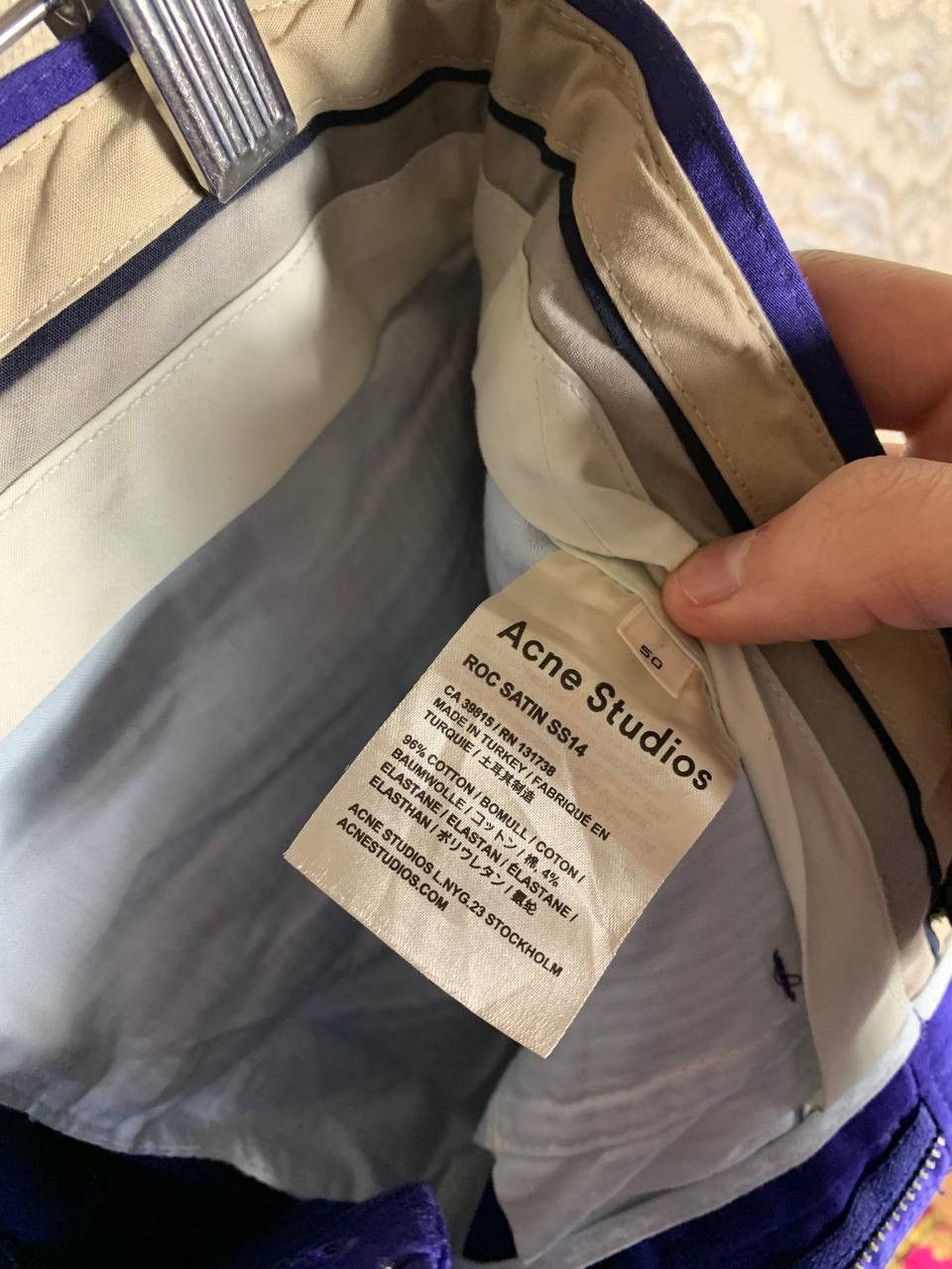 Acne Studios ACNE STUDIOS ROC SATIN SS14 SUIT PANTS JAPAN STYLE LUXURY Size US 34 / EU 50 - 5 Thumbnail