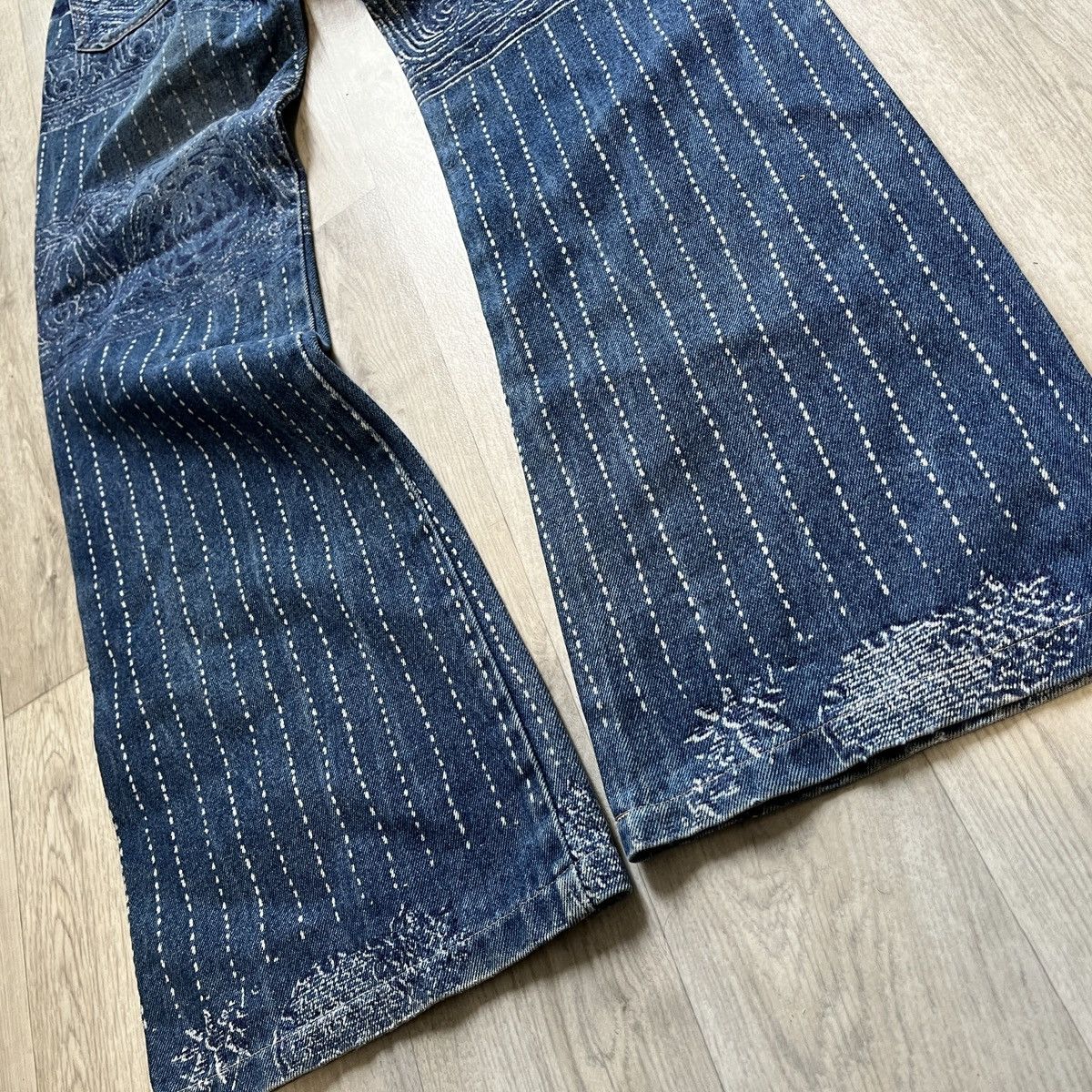 Jean Paul Gaultier Vintage JPG Jean Paul Gaultier Jeans Rare Printed Jeans Size US 28 / EU 44 - 7 Thumbnail