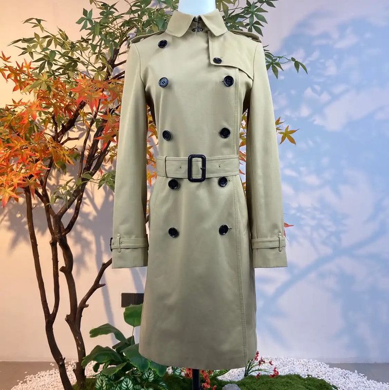 Burberry Burberry Women's Khaki Trench Coat M Size Size M / US 6-8 / IT 42-44 - 1 Thumbnail