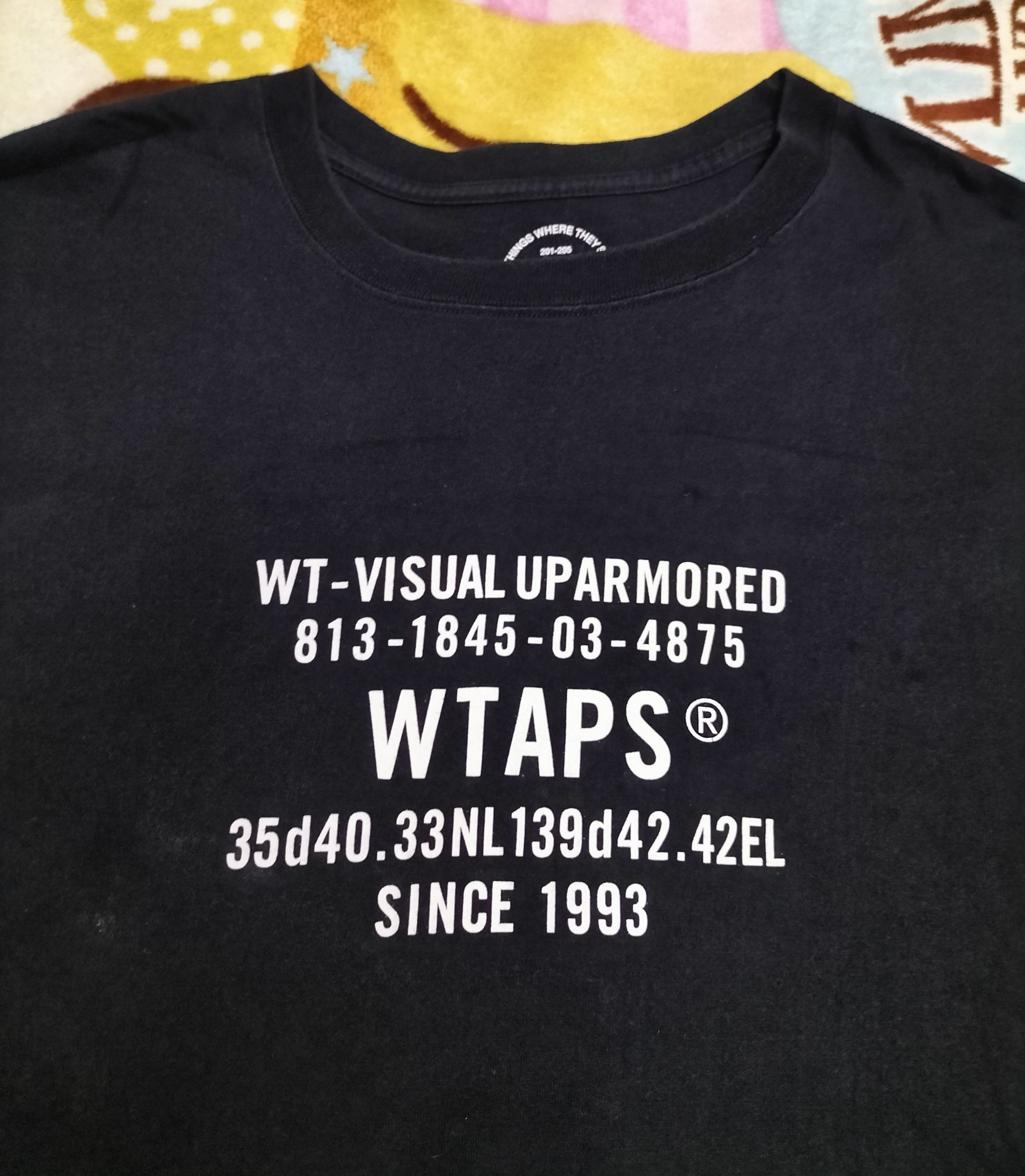 Wtaps Wtaps home sign tee Size US M / EU 48-50 / 2 - 3 Thumbnail
