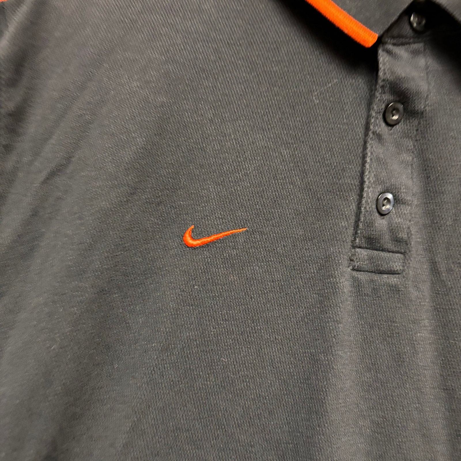 Nike Vintage Nike Team Giants Polo Mens XL Waffle Knit Francisco Size US XL / EU 56 / 4 - 10 Thumbnail