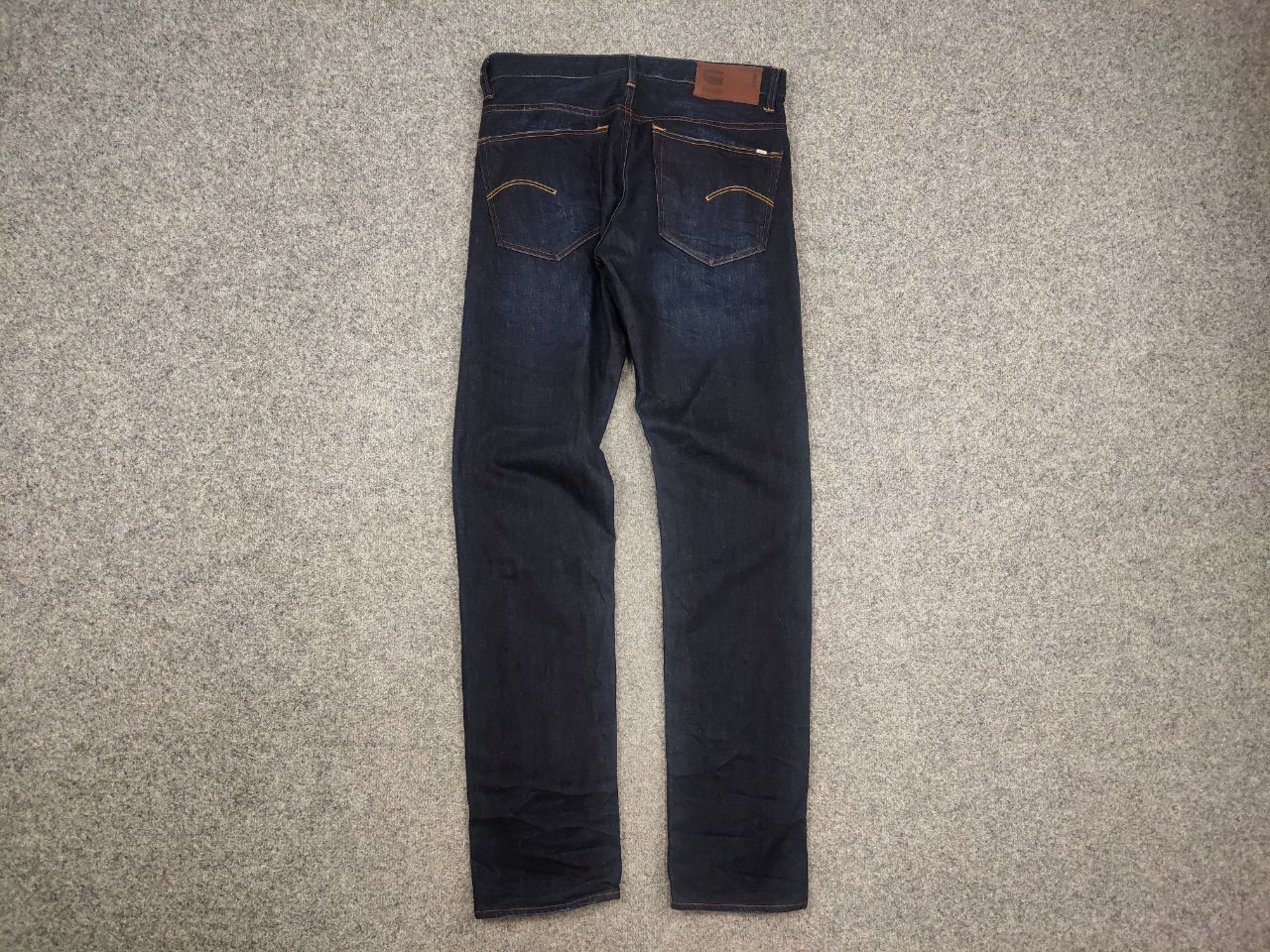 G-Star G Star Raw 3301 tapered dark wash Denim Jeans Vintage Style Size US 32 / EU 48 - 6 Thumbnail