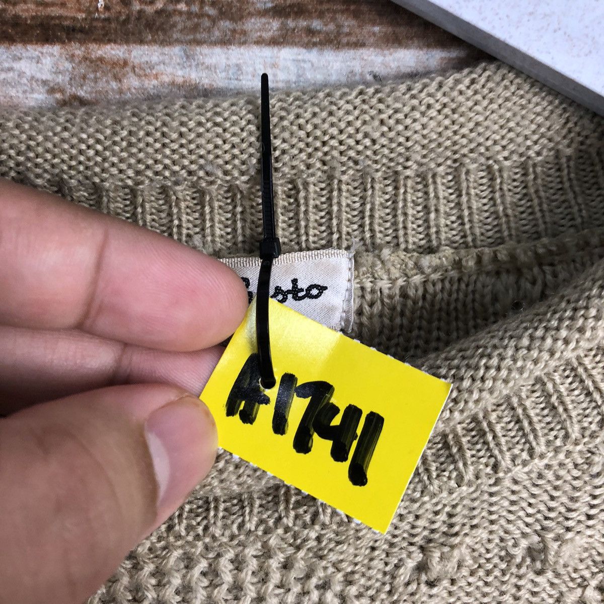 Homespun Knitwear × Japanese Brand Mephista Brown vintage Knitwear #A1741 Size M / US 6-8 / IT 42-44 - 9 Thumbnail
