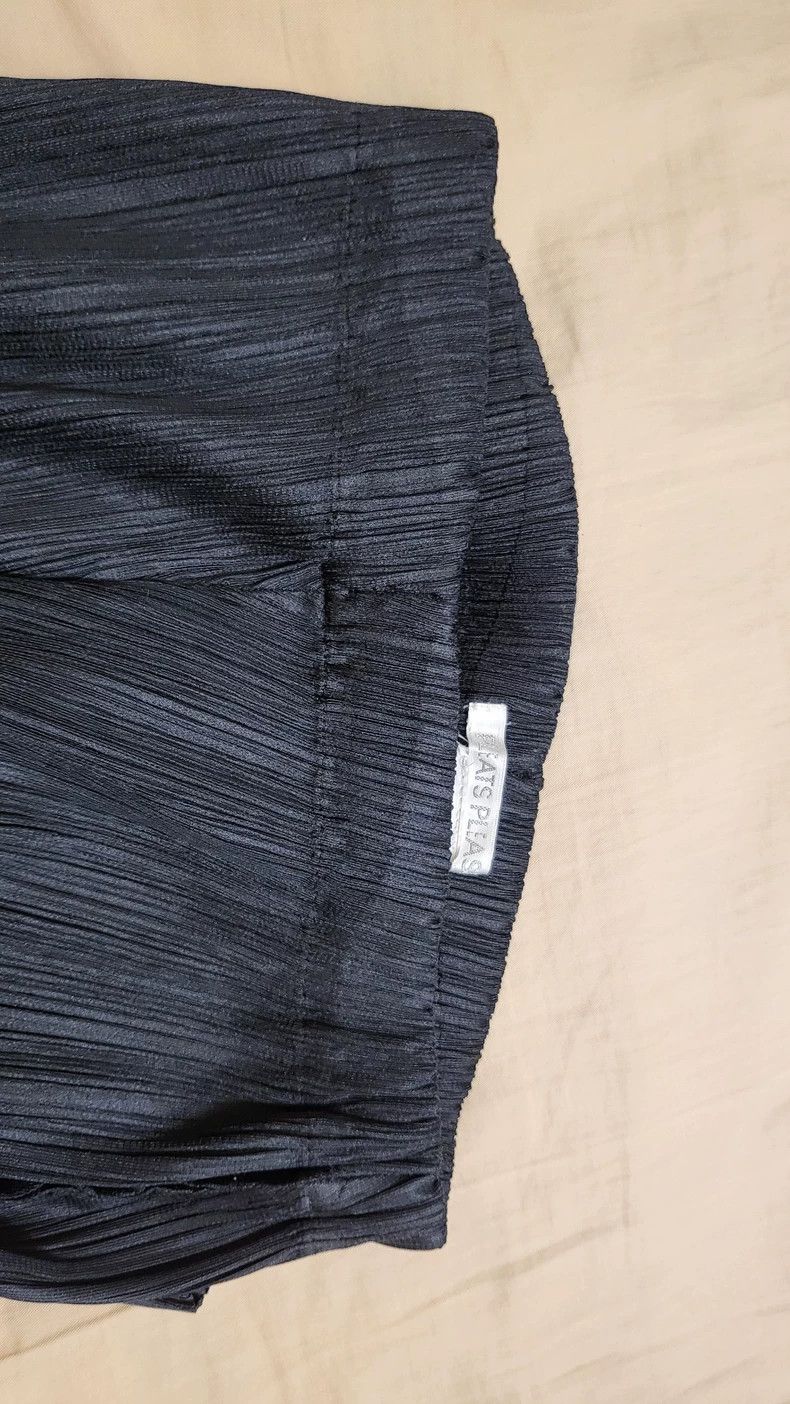 Issey Miyake issey miyake size:3 Black pleated pants 2505-Nextarrow Size 42" / US 20 - 9 Thumbnail