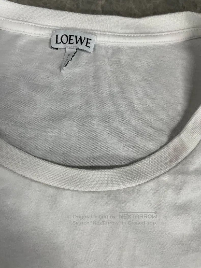 Loewe Loewe Short Sleeve White Size S / US 4 / IT 40 - 2 Thumbnail