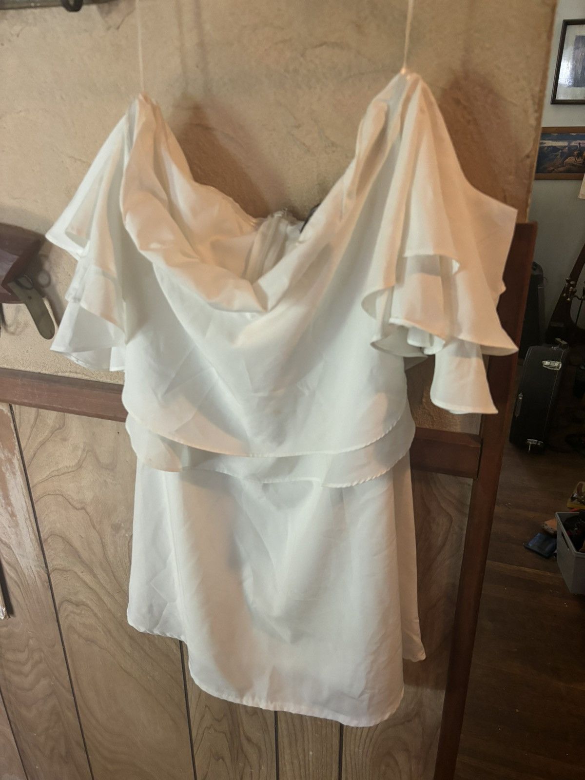 Fashion Nova Fashion Nova White Mini Dress Size Medium Size M / US 6-8 / IT 42-44 - 2 Thumbnail