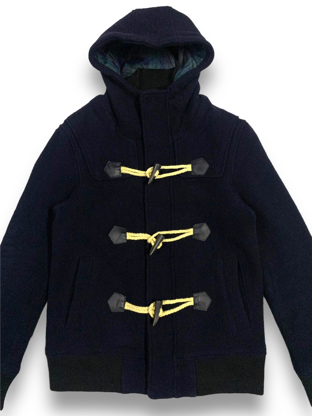 Ciaopanic Japanese Brand CiaoPanic Wool Blend Hooded Duffle Coat Size US M / EU 48-50 / 2 - 4 Thumbnail