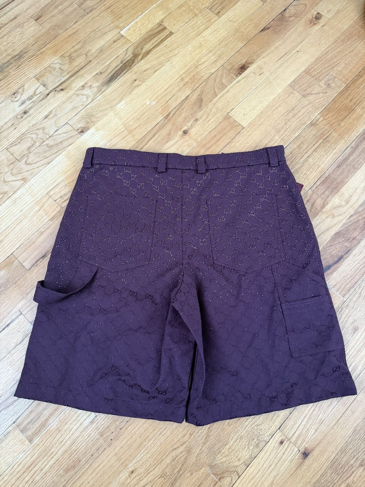 Gucci Gucci GG Canvas Shorts with Crystals Size US 40 / EU 56 - 6 Thumbnail
