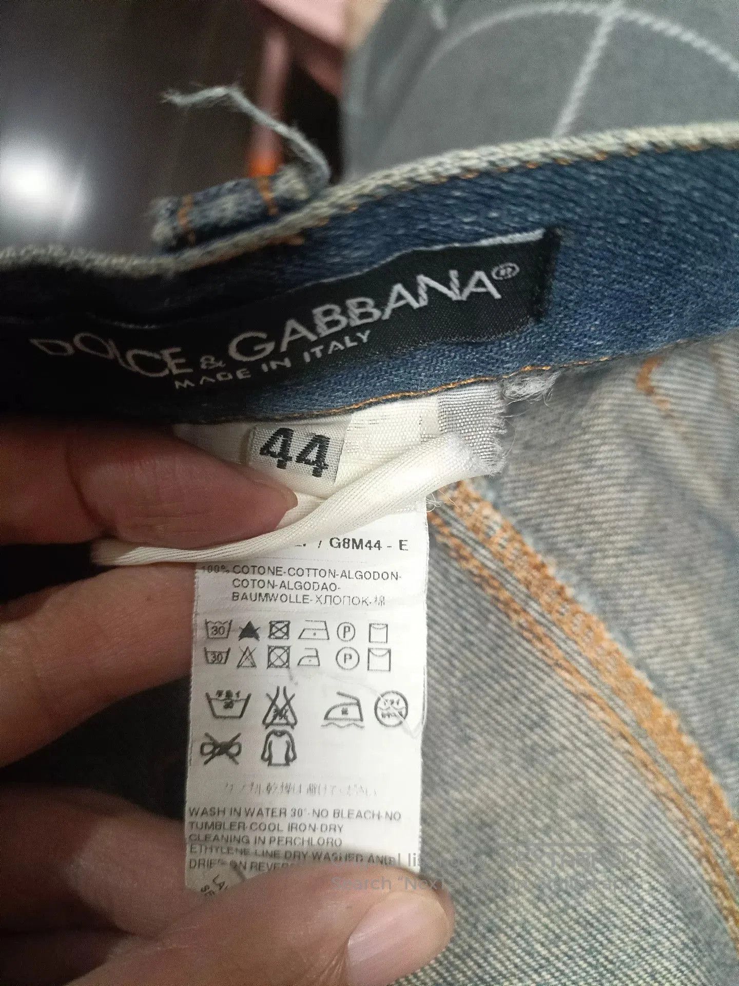 Dolce & Gabbana Dolce&Gabbana 14GOLD Straight-Leg Jeans. Size US 28 / EU 44 - 9 Thumbnail