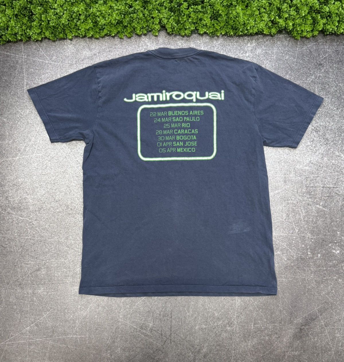 Vintage Jamiroquai Dynamite Tee Shirt Tour South America