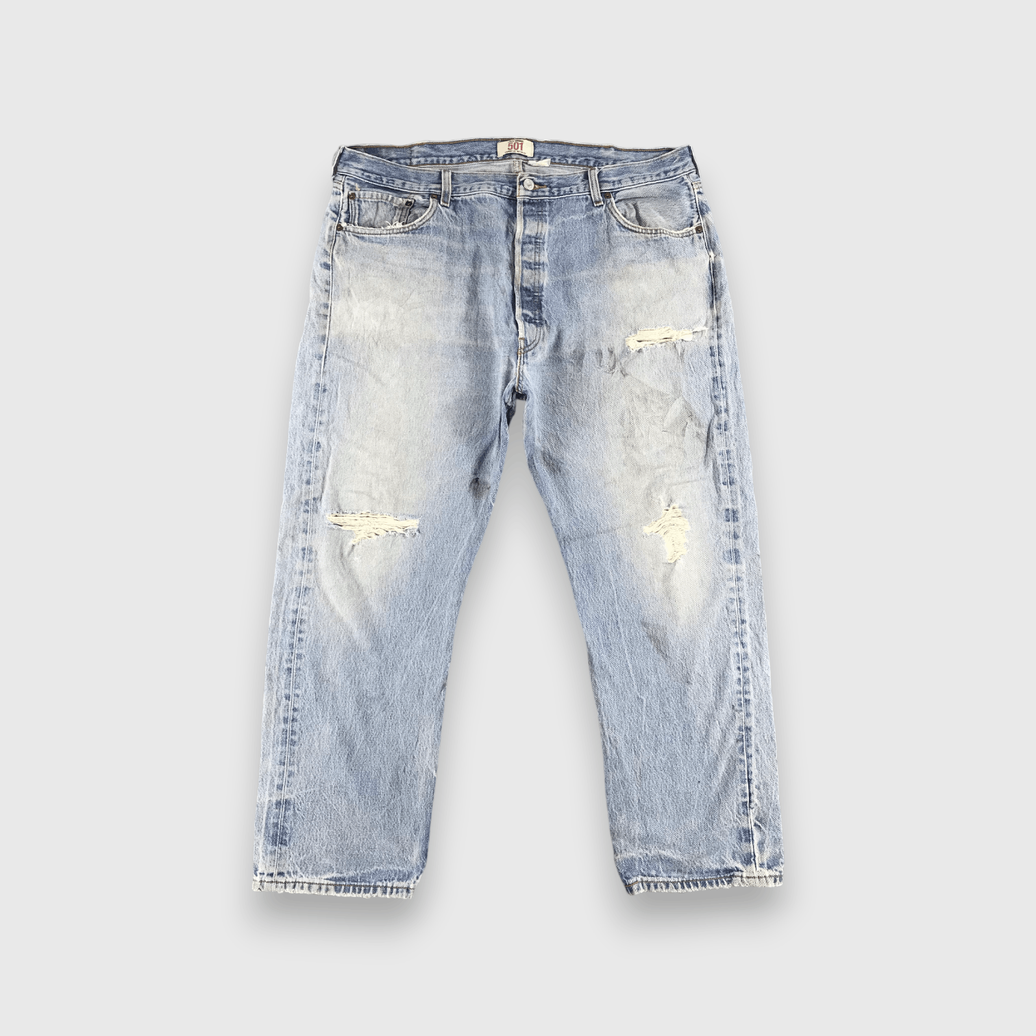 Levi's Vintage Distress Levis 501 Jeans-J1124 Size US 41 - 1 Thumbnail
