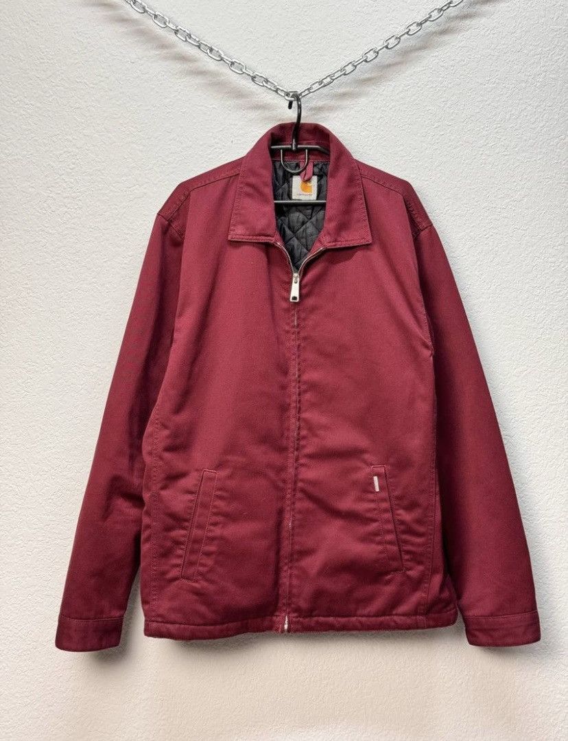 Carhartt Carhartt Vintage Jacket Red Arctic Work Coat Size US XL / EU 56 / 4 - 2 Thumbnail