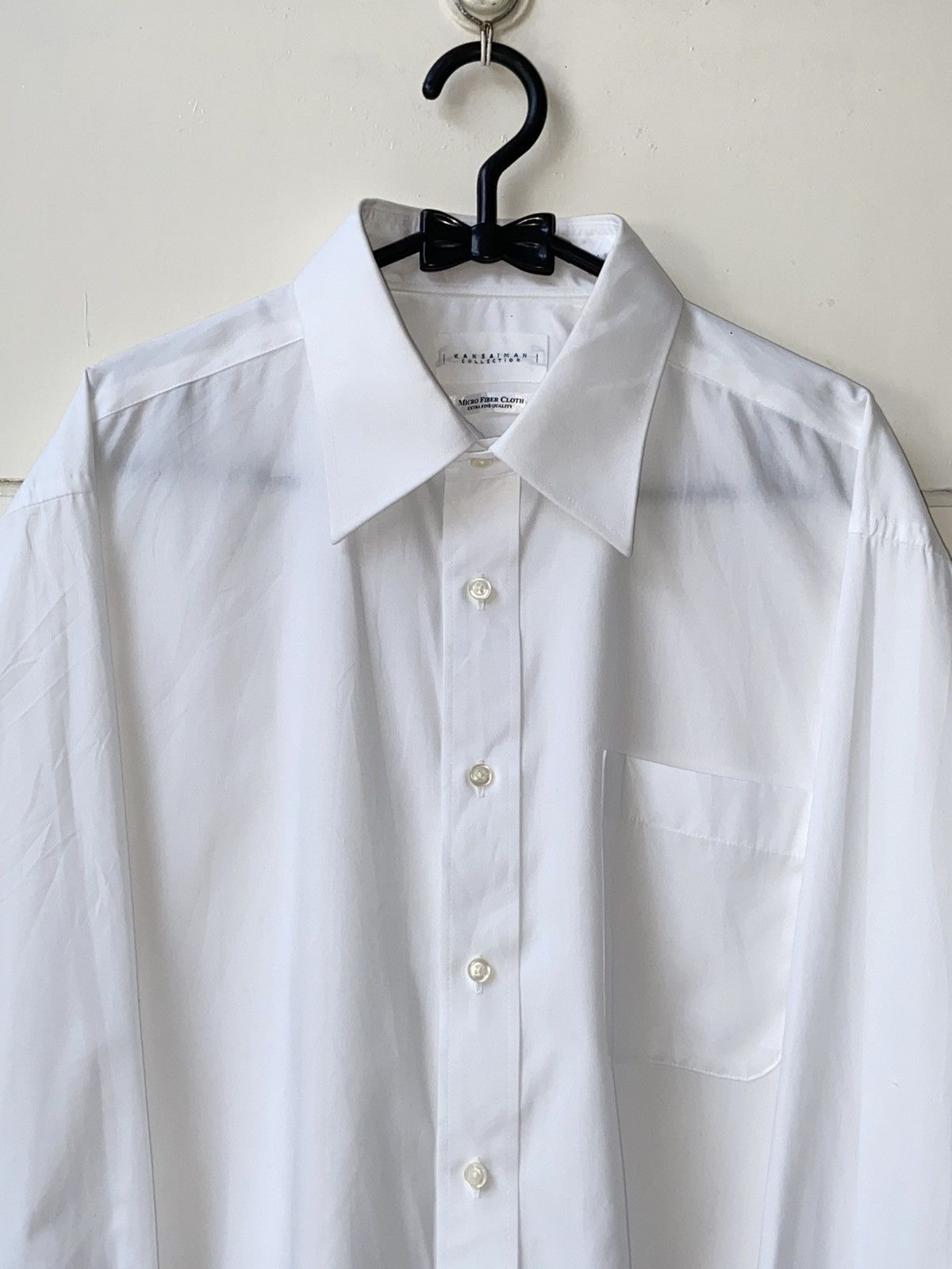Japanese Brand × Kansai Yamamoto × Seditionaries KANSAI MAN Micro Fiber Cloth White Shirt Size US L / EU 52-54 / 3 - 3 Thumbnail