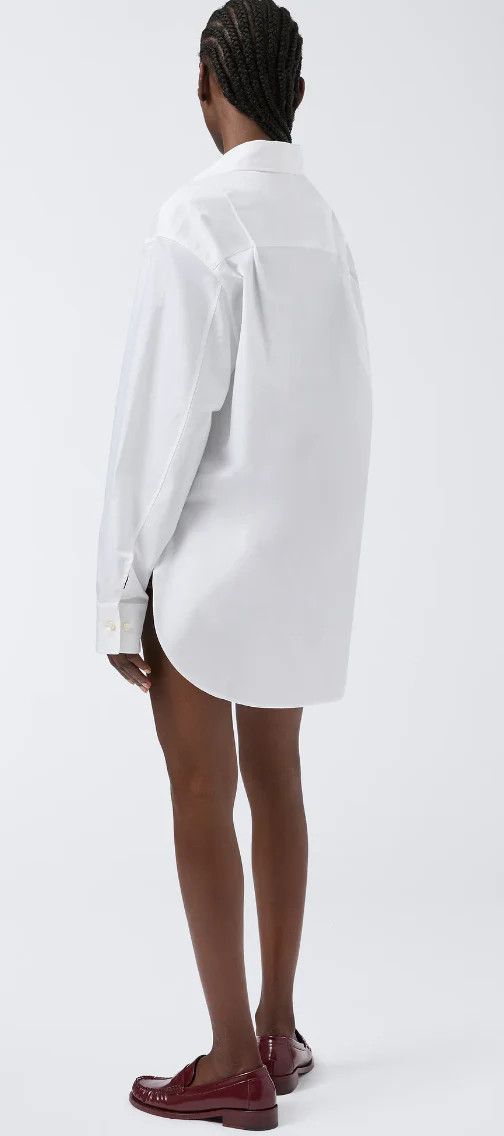 THE ANDAMANE o1s22i1n1024 Georgiana Oversized Shirt in White Size S / US 4 / IT 40 - 3 Thumbnail