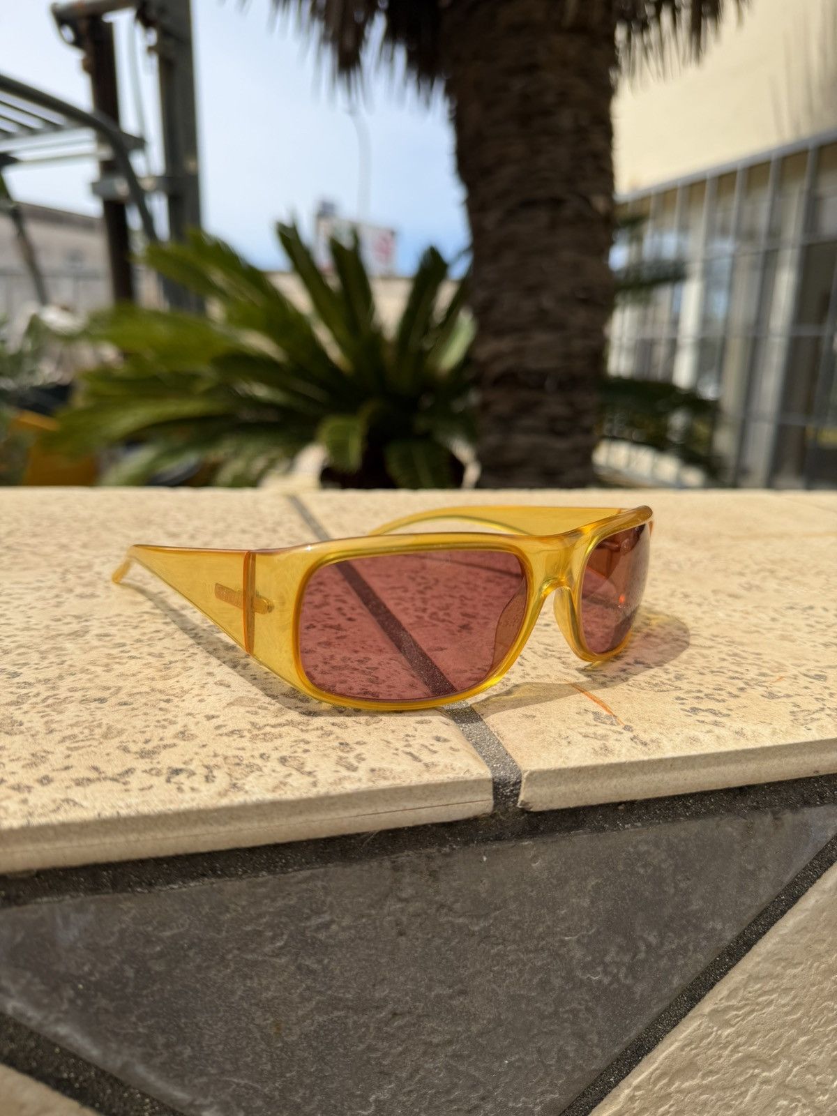 Gucci Gucci Sunglasses Yellow GG1430/S Size ONE SIZE - 1 Thumbnail