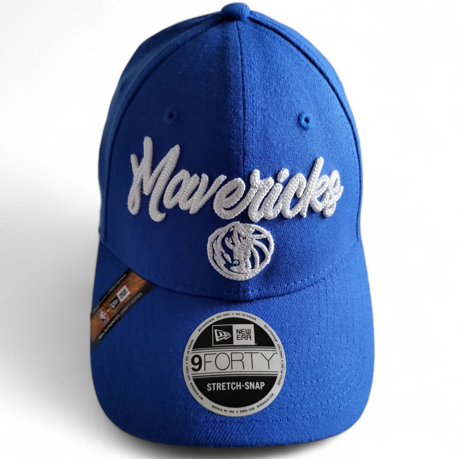 New Era NWT DALLAS MAVERICKS 9Forty Embroidered Snapback Hat Blue Size ONE SIZE - 7 Thumbnail