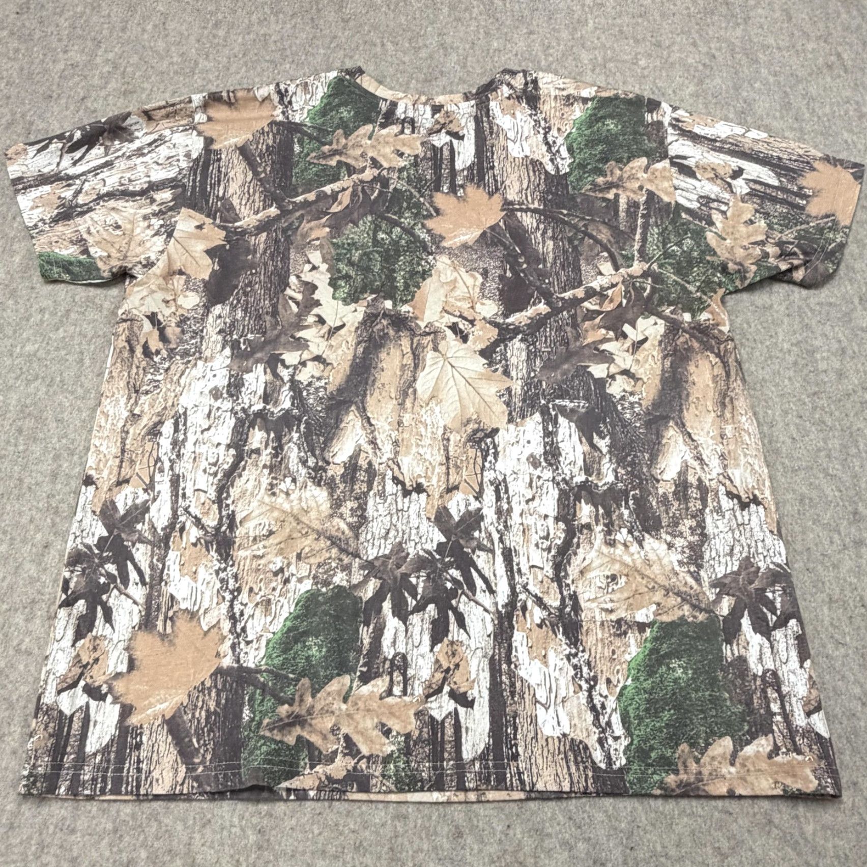 Vintage BlackCraft Shirt Mens XL Brown Camo Pentagram All Over Graphic Gothic Tee Size US XL / EU 56 / 4 - 7 Thumbnail