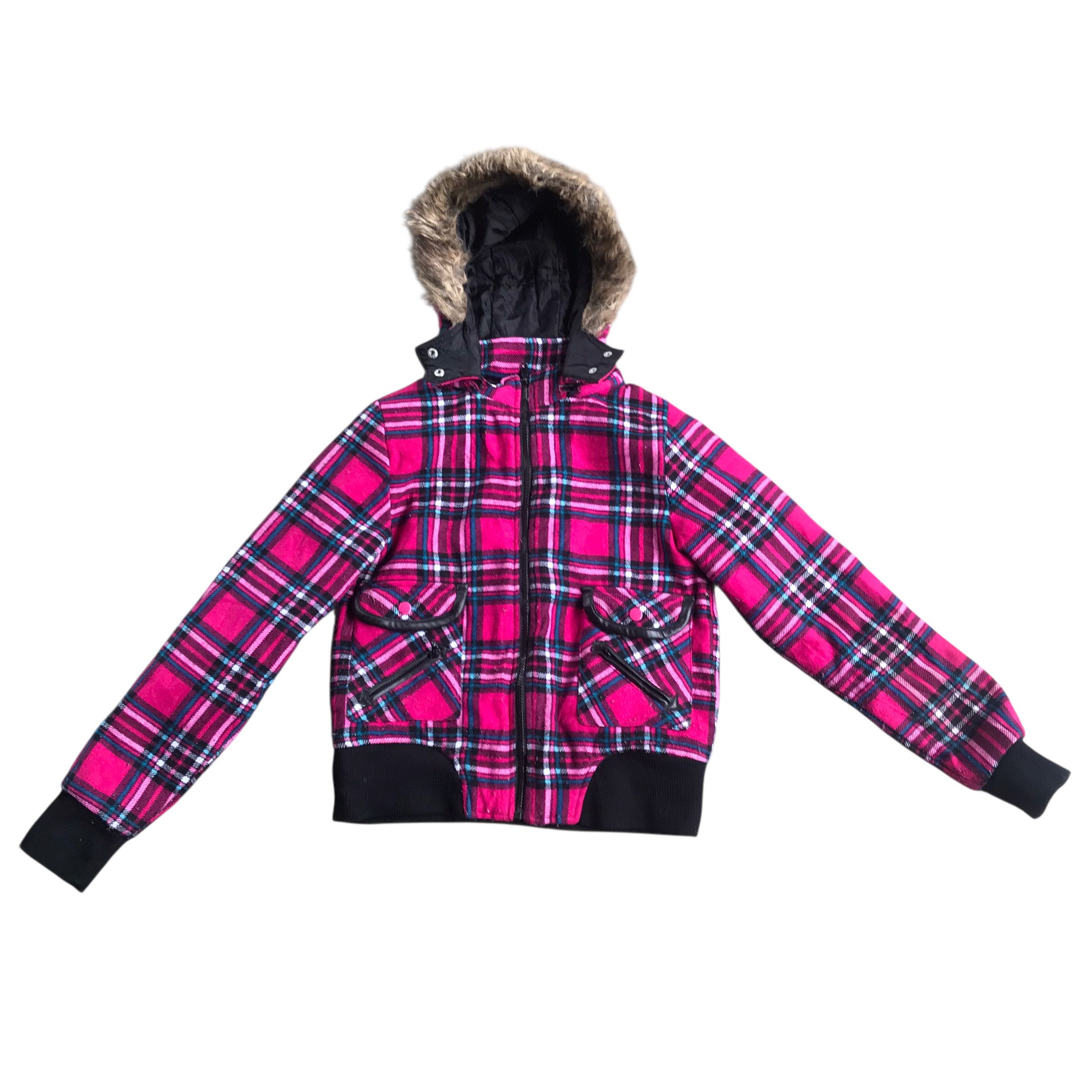 Le Grande Bleu (L.G.B.) Rote Rose Faux Fur Jacket If six was nine / small size Size US S / EU 44-46 / 1 - 5 Thumbnail
