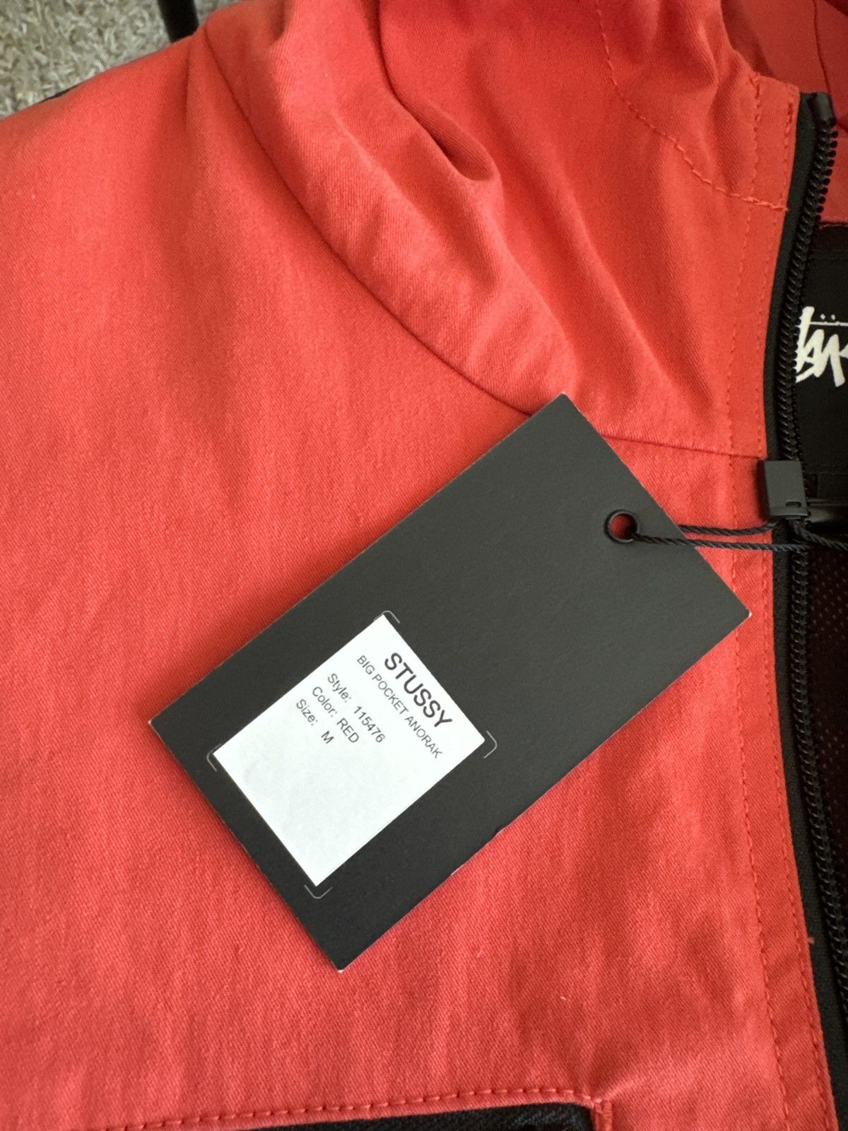 Stussy NEW Stussy L Big Pocket Anorak Jacket Size US L / EU 52-54 / 3 - 5 Thumbnail