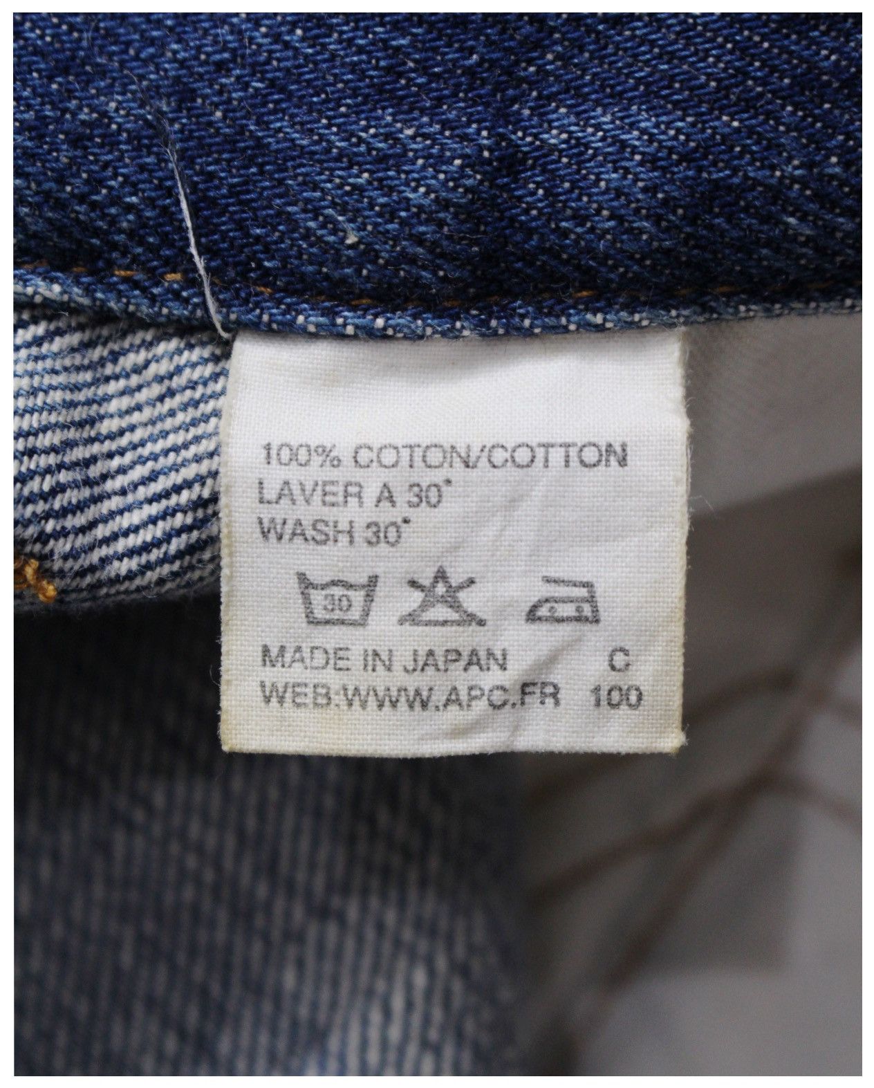 A.P.C. A.P.C PARIS SELVEDGE JEANS Size US 30 / EU 46 - 12 Thumbnail