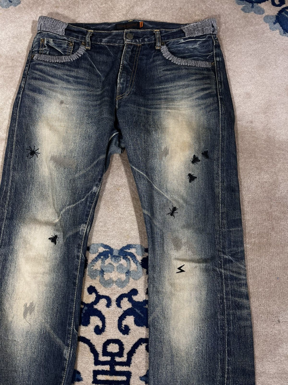 Undercover Undercover FW06 Guru Guru Bug Denim Size US 32 / EU 48 - 2 Thumbnail