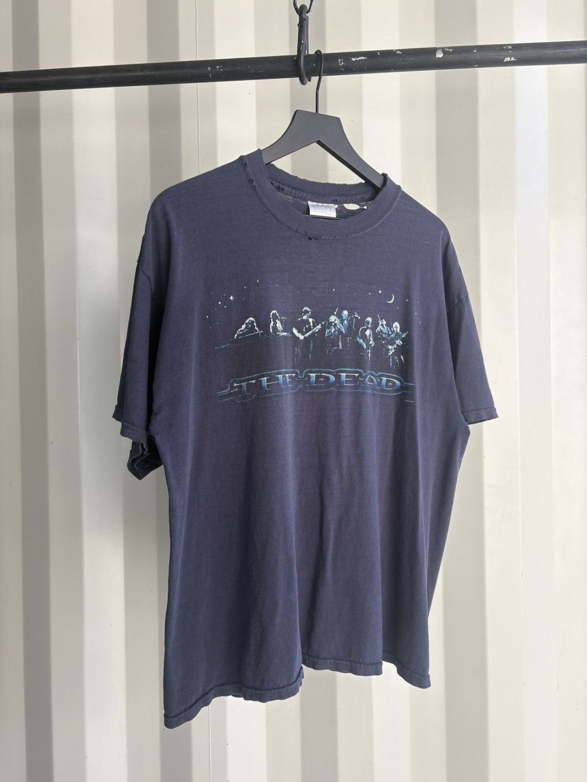 Band Tees Thrashed The Dead Faded Distressed Shirt GRUNGE Band Size US XL / EU 56 / 4 - 2 Thumbnail