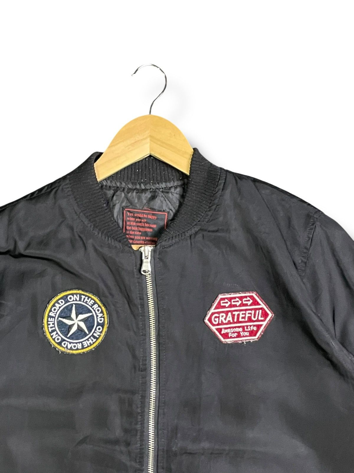 Japanese Brand × Vintage Private Pause x Japanese Brand Bomber Jacket (36) Size US S / EU 44-46 / 1 - 3 Thumbnail