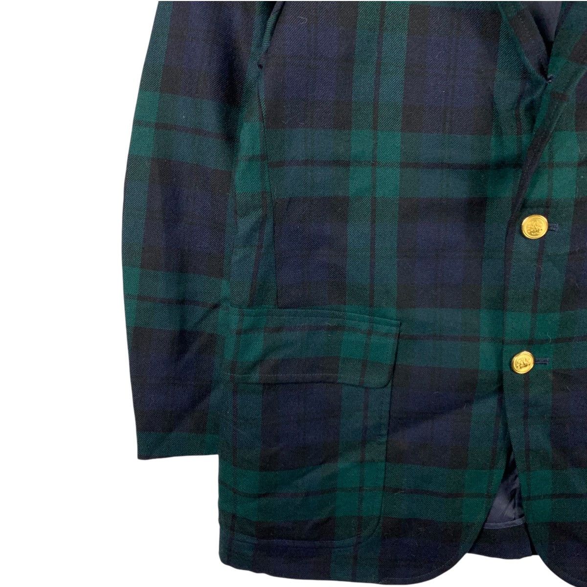 J. Press × Vintage Vintage 90s J. PRESS New York Check Blazer Coat Jacket Size US M / EU 48-50 / 2 - 5 Thumbnail