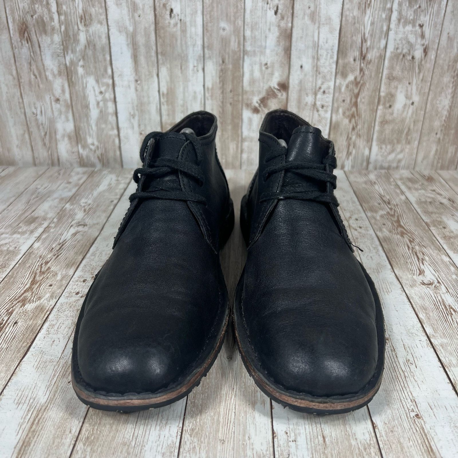 John Varvatos John Varvatos hipster peace sign leather boots Mens 10.5 Size US 10.5 / EU 43-44 - 3 Thumbnail