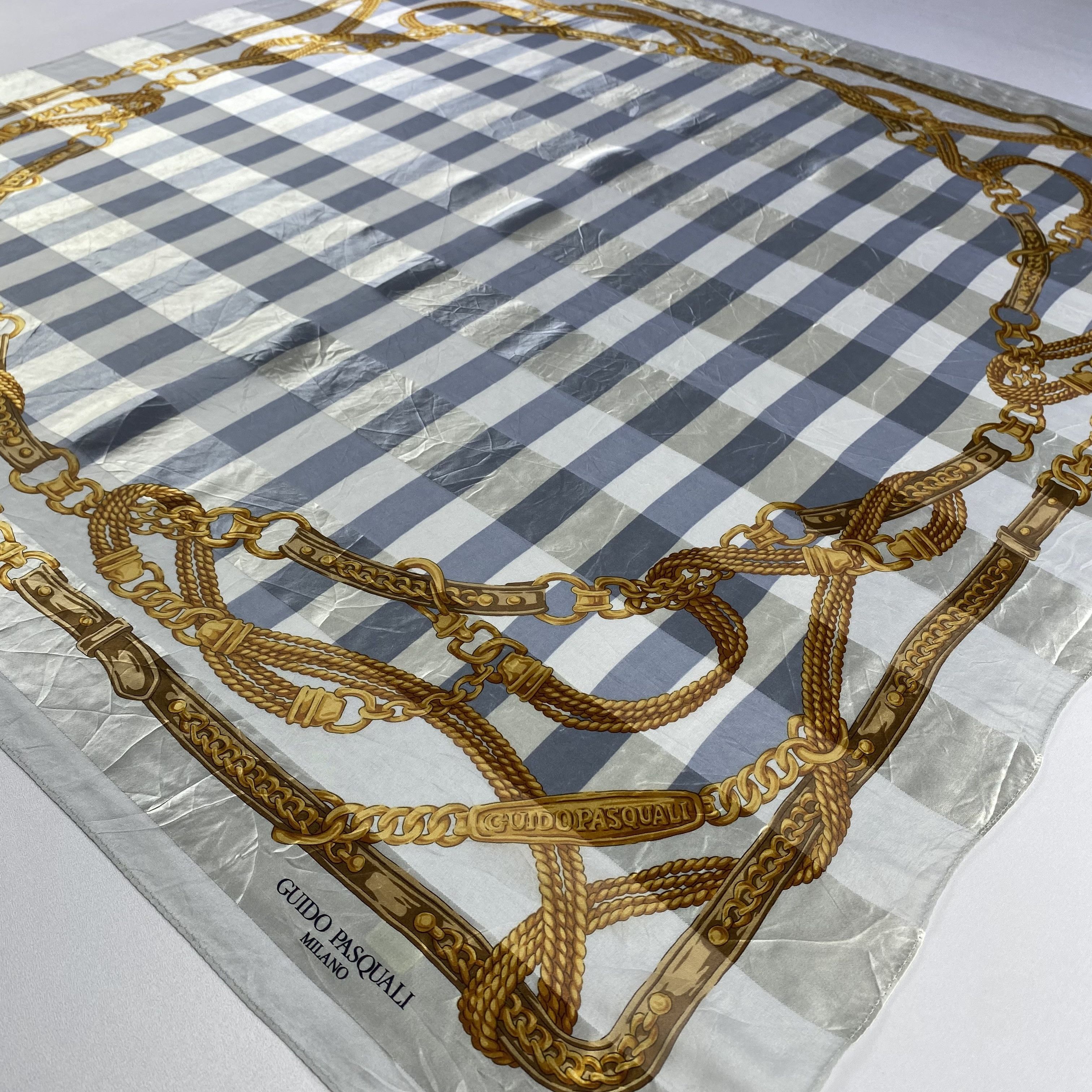 Japanese Brand × Vintage Vintage Guido Pasquali Silk Scarf SS088 Size ONE SIZE - 3 Thumbnail