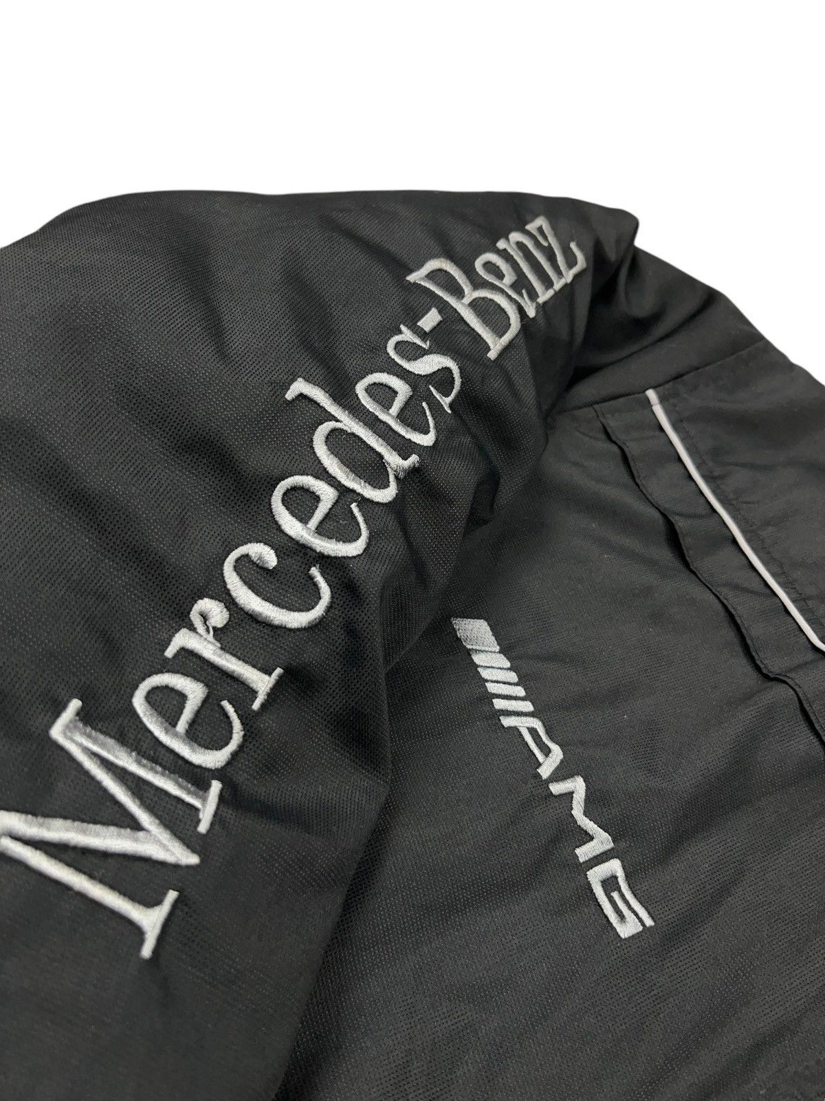 Mercedes-Benz Vintage AMG Mercedes Benz Racing Bomber Jacket Siemens Size US L / EU 52-54 / 3 - 4 Thumbnail