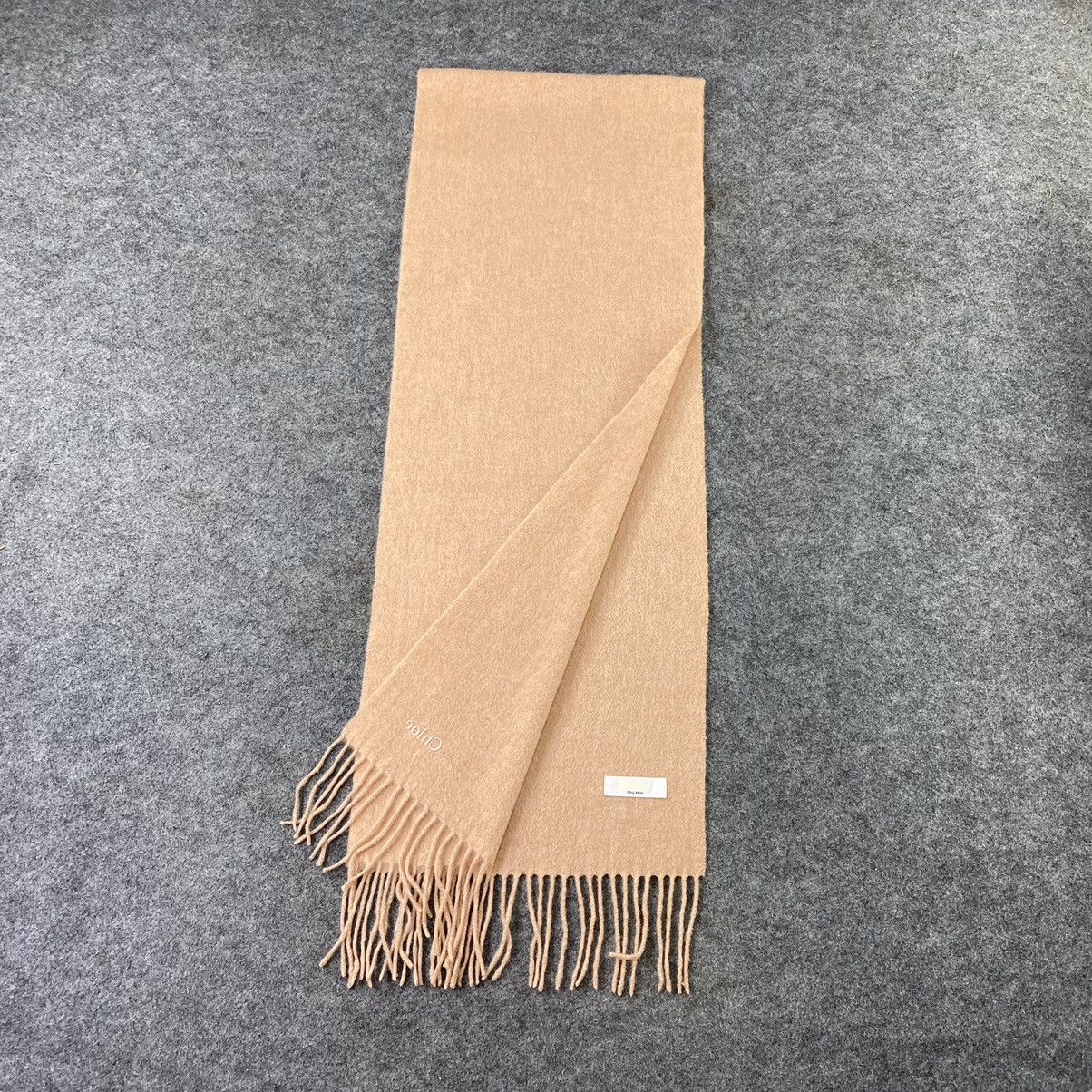 Chloe Chloe Cashmere Muffler / Scarf / Neckwear - T1345 Size ONE SIZE - 4 Thumbnail