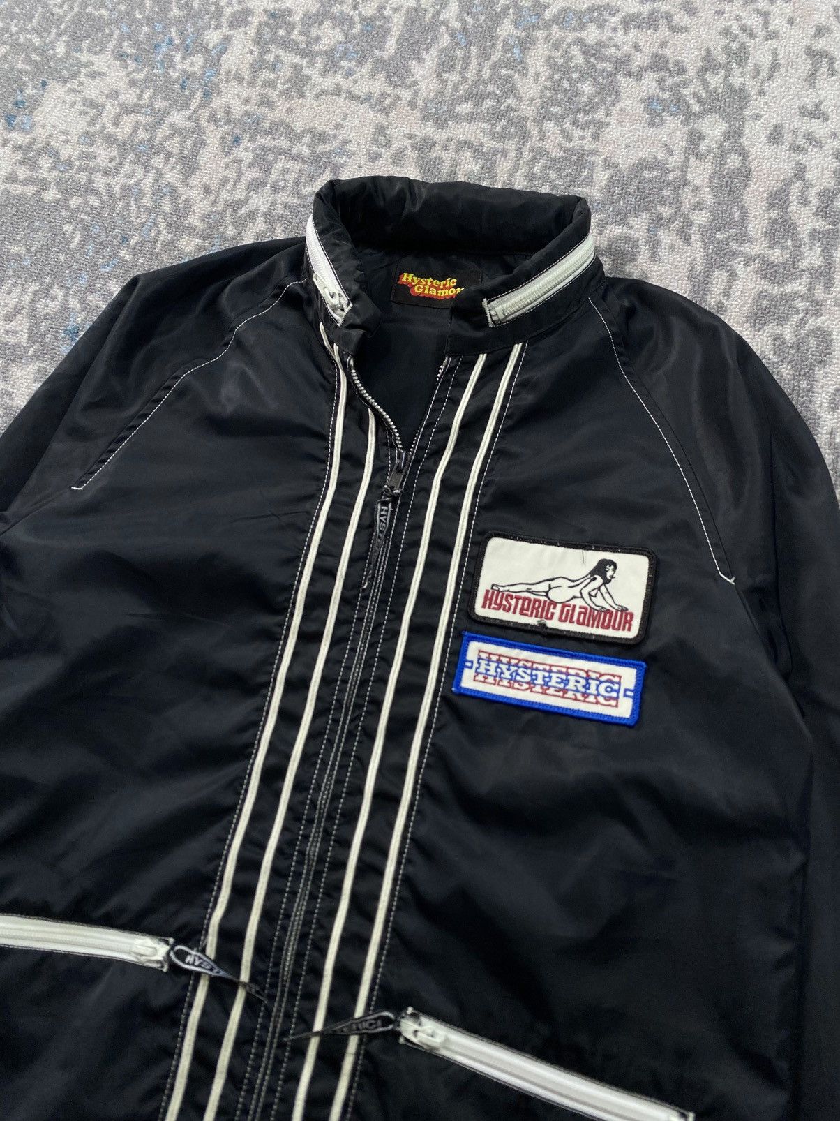 Hysteric Glamour Hysteric glamour patches jacket with hidden hoodie Size US M / EU 48-50 / 2 - 2 Thumbnail
