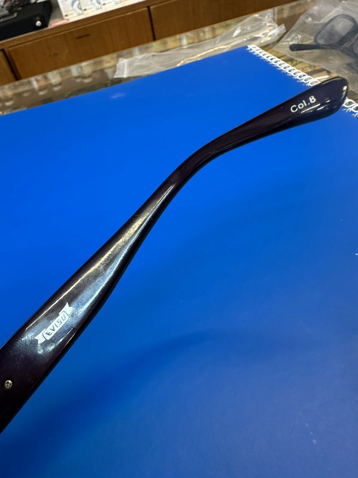 Evisu RARE Y2K Evisu Japan EVH-8518 55 🛑16-135 ✔️Frames ONLY✔️ Size ONE SIZE - 11 Thumbnail