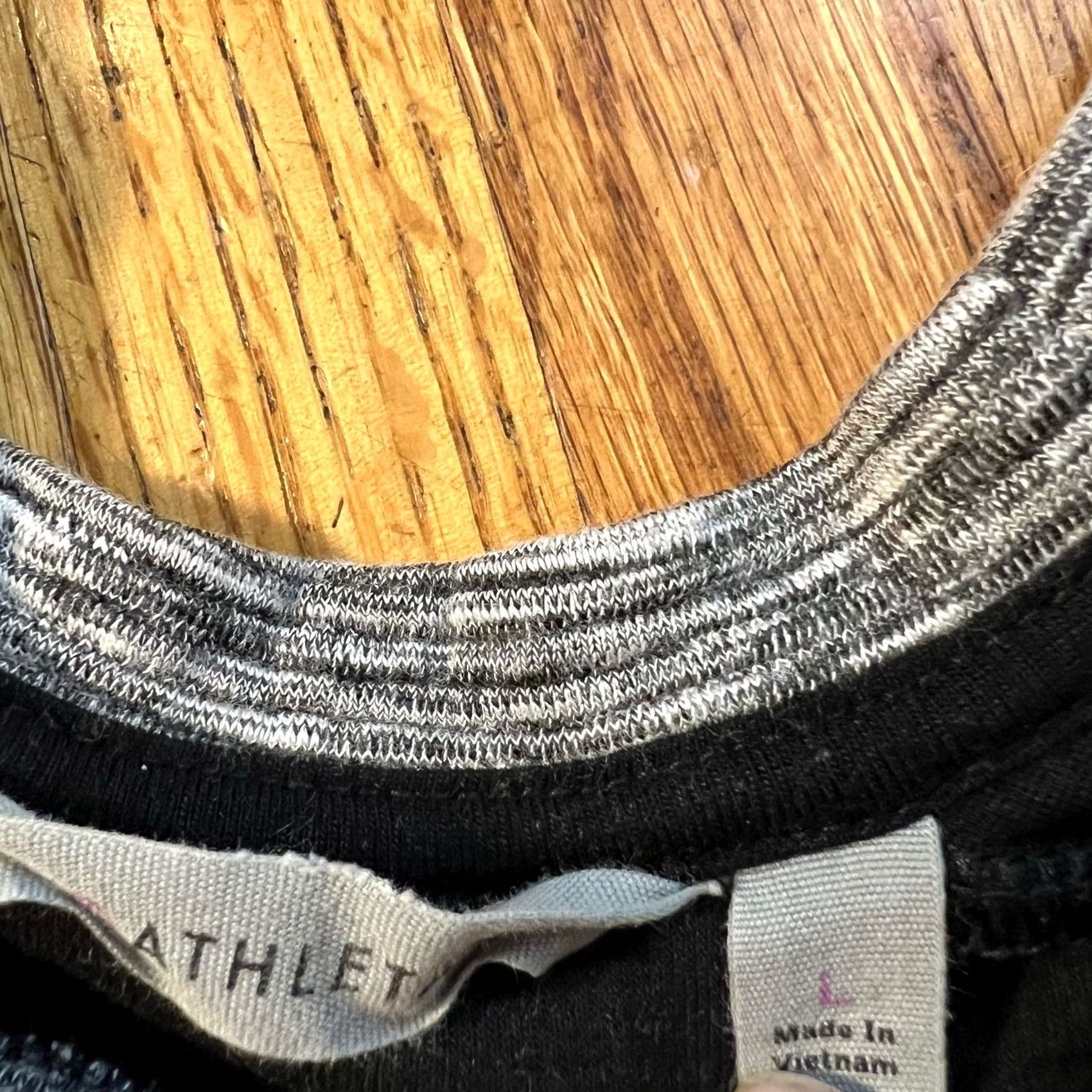 Athleta Athleta Sweater Womens L Gray Cooldown Dress Black Size L / US 10 / IT 46 - 6 Thumbnail