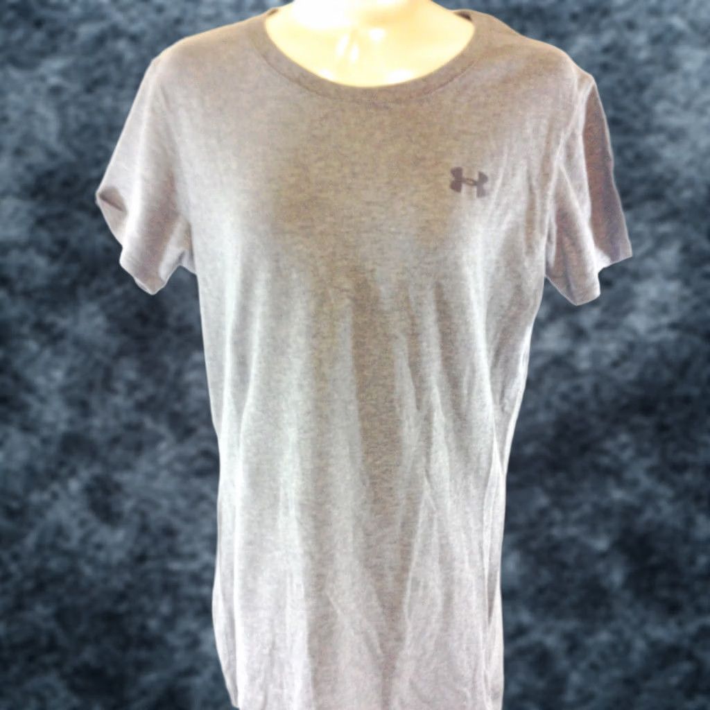 Under Armour Under Armour Heat Gear Women’s Shirt Heather Grey Semi-Fitted XS Adults Womens Shirts & Tops Grey Size XS / US 0-2 / IT 36-38 - 1 Thumbnail