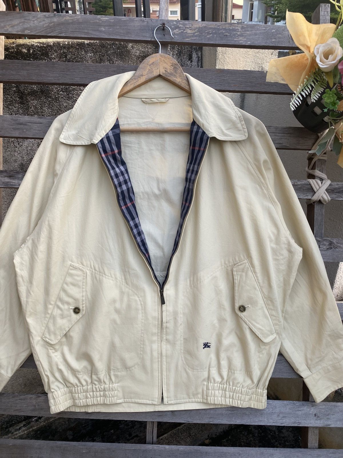 Burberry Vintage Burberry Safari Jacket | Grailed