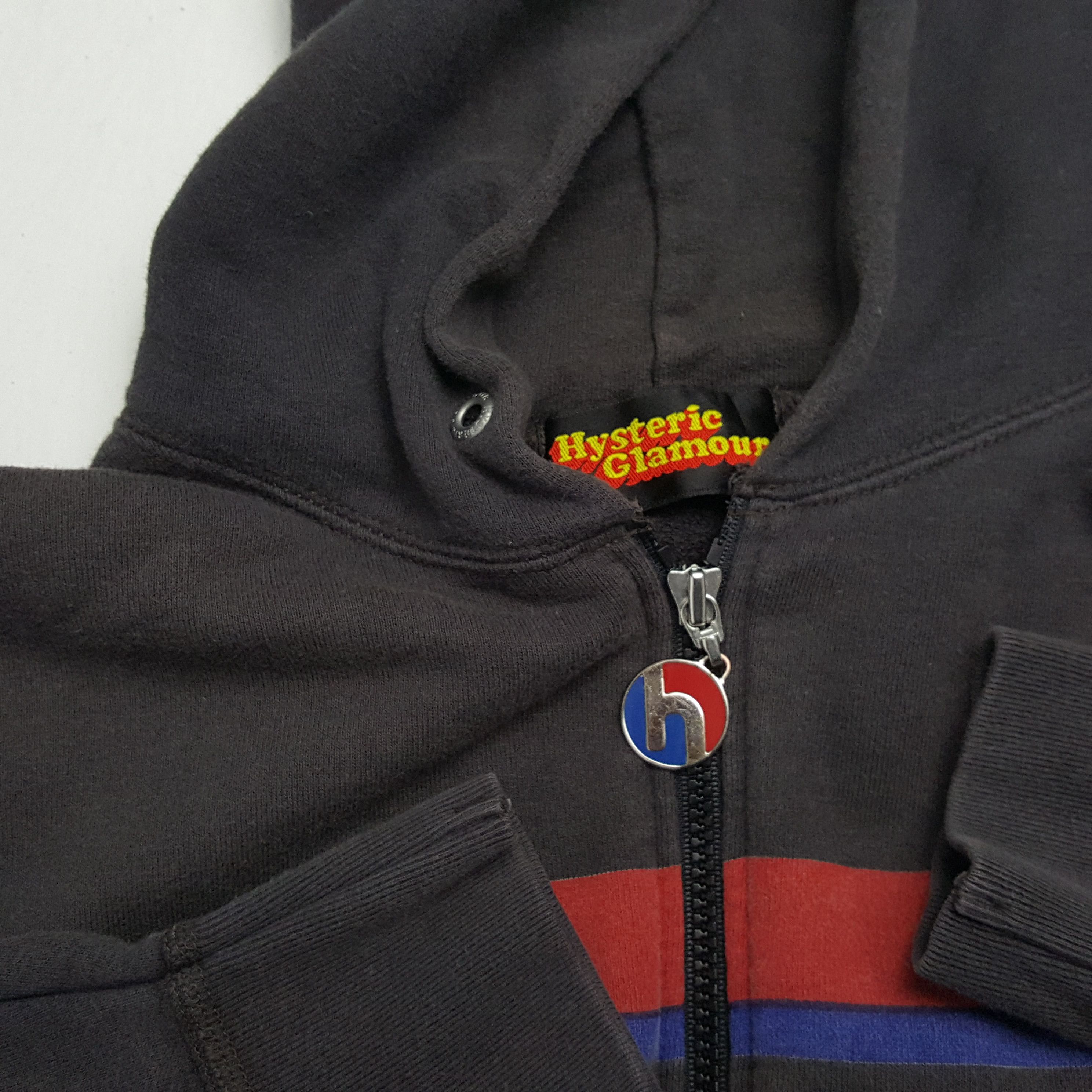 Hysteric Glamour × Japanese Brand × Vintage Vintage HYSTERIC GLAMOUR Japanese Brand Zipper Hoodies Size US S / EU 44-46 / 1 - 9 Thumbnail