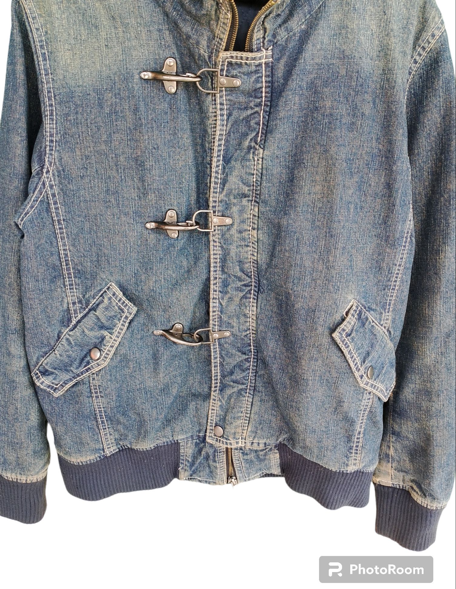 Japanese Brand × Seditionaries Japanese Gothic Denim Parka Jacket Kapital Inspired Size US M / EU 48-50 / 2 - 4 Thumbnail